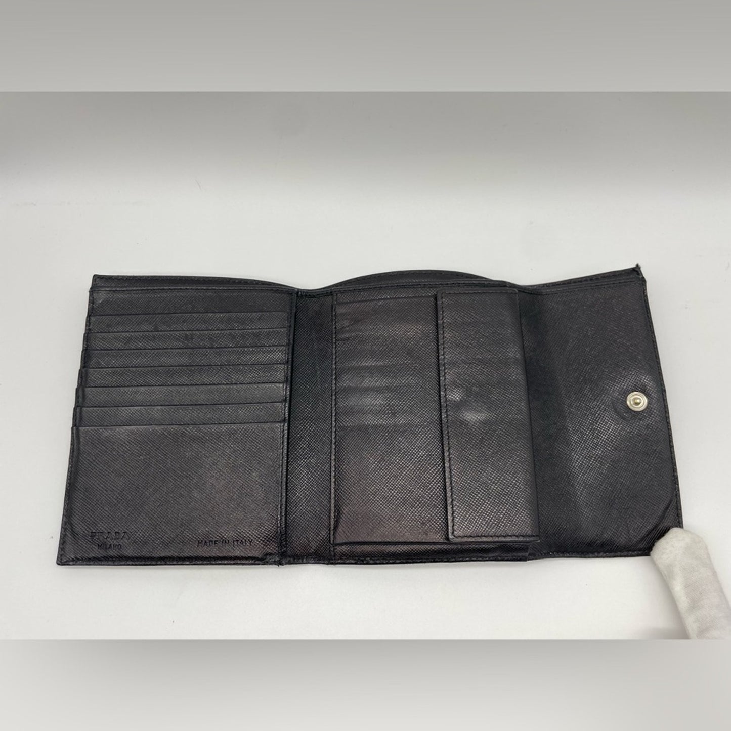 SOLD! Prada Nylon Short Wallet