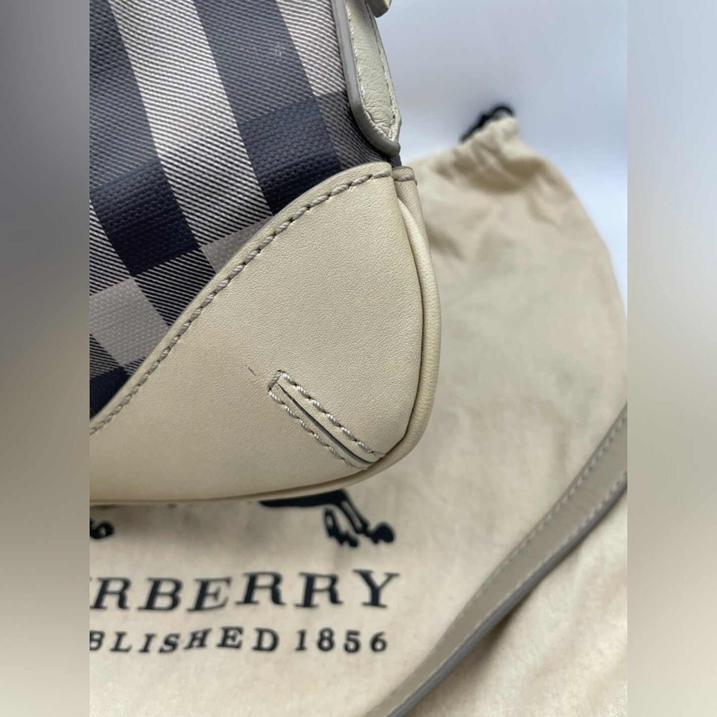 SOLD! Burberry Nova Print Sling Bag