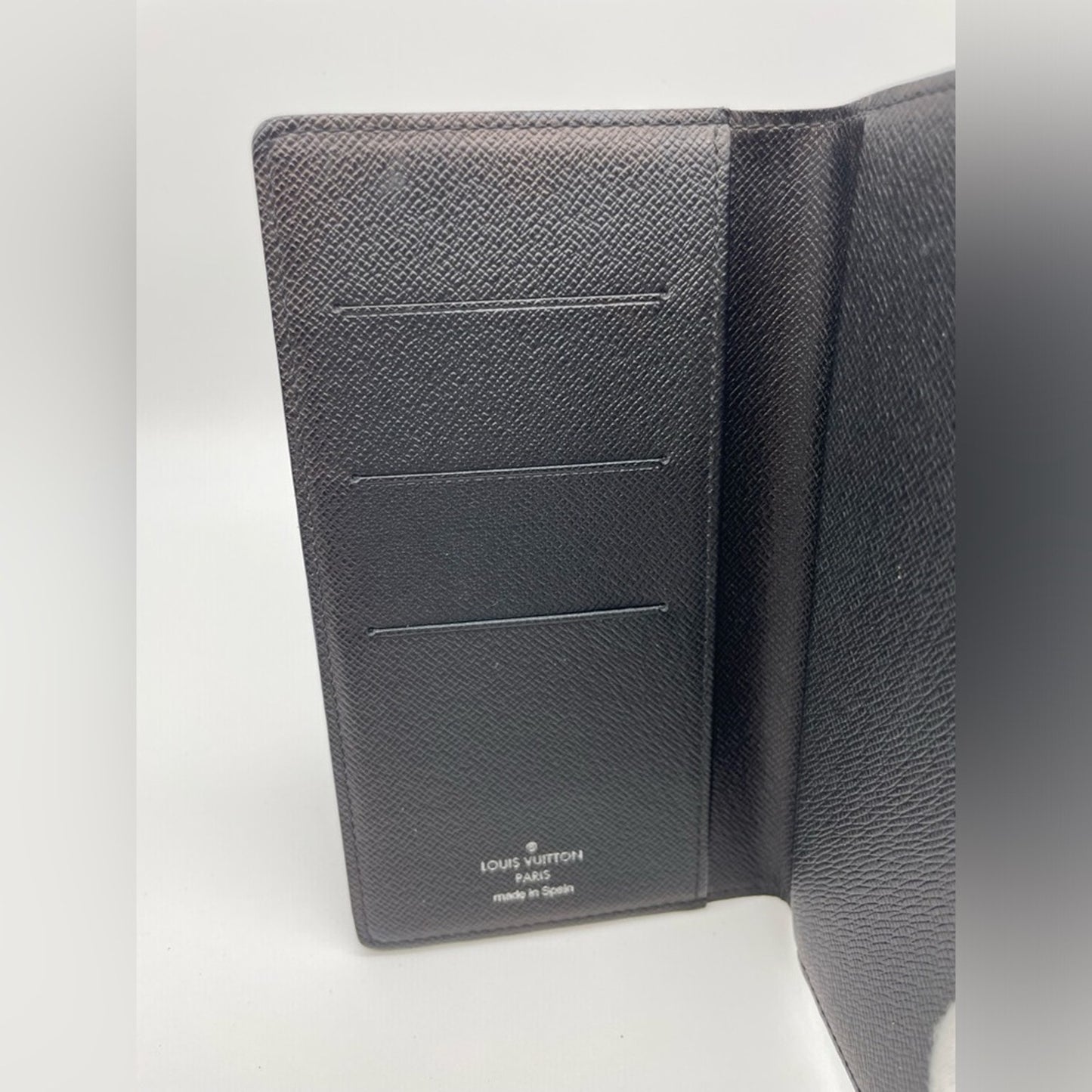 SOLD! Louis Vuitton Damier Graphite Checkbook Wallet