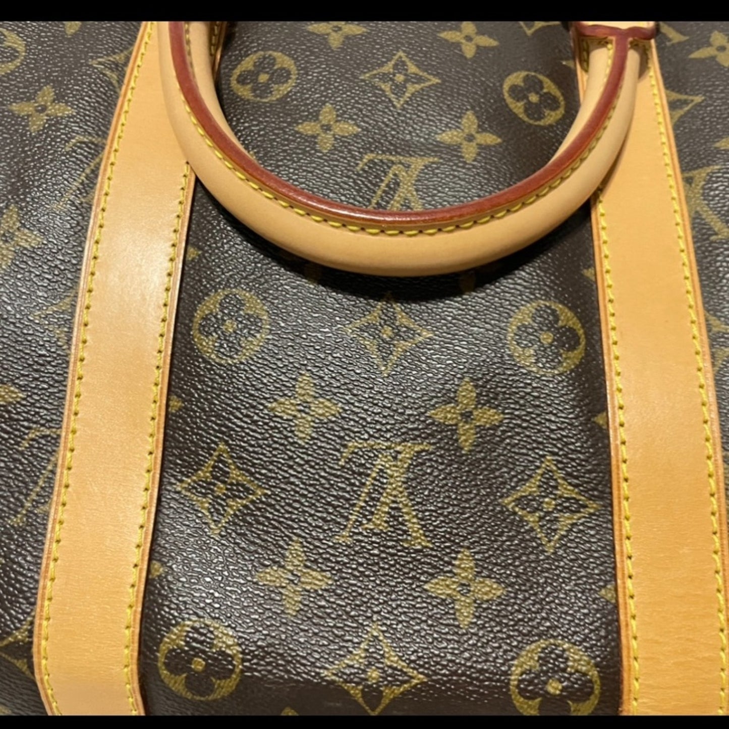 SOLD! Louis Vuitton Monogram Keepall Bandouliere