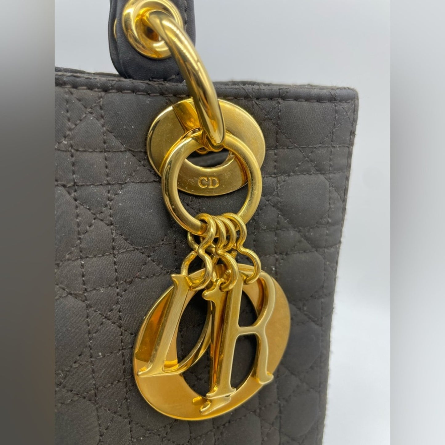 SOLD! Lady Dior Canage Handbag Bag