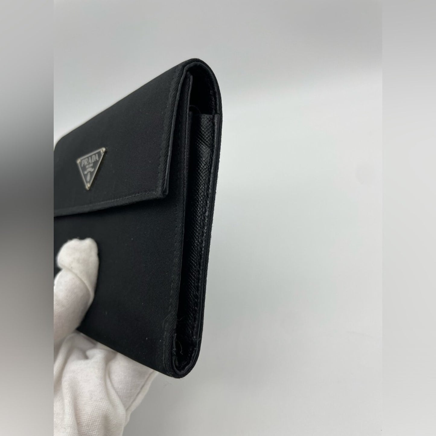 SOLD! Prada Nylon Short Wallet