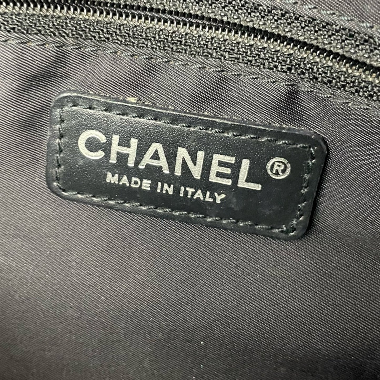 Chanel Nylon Tote Bag Travel Line