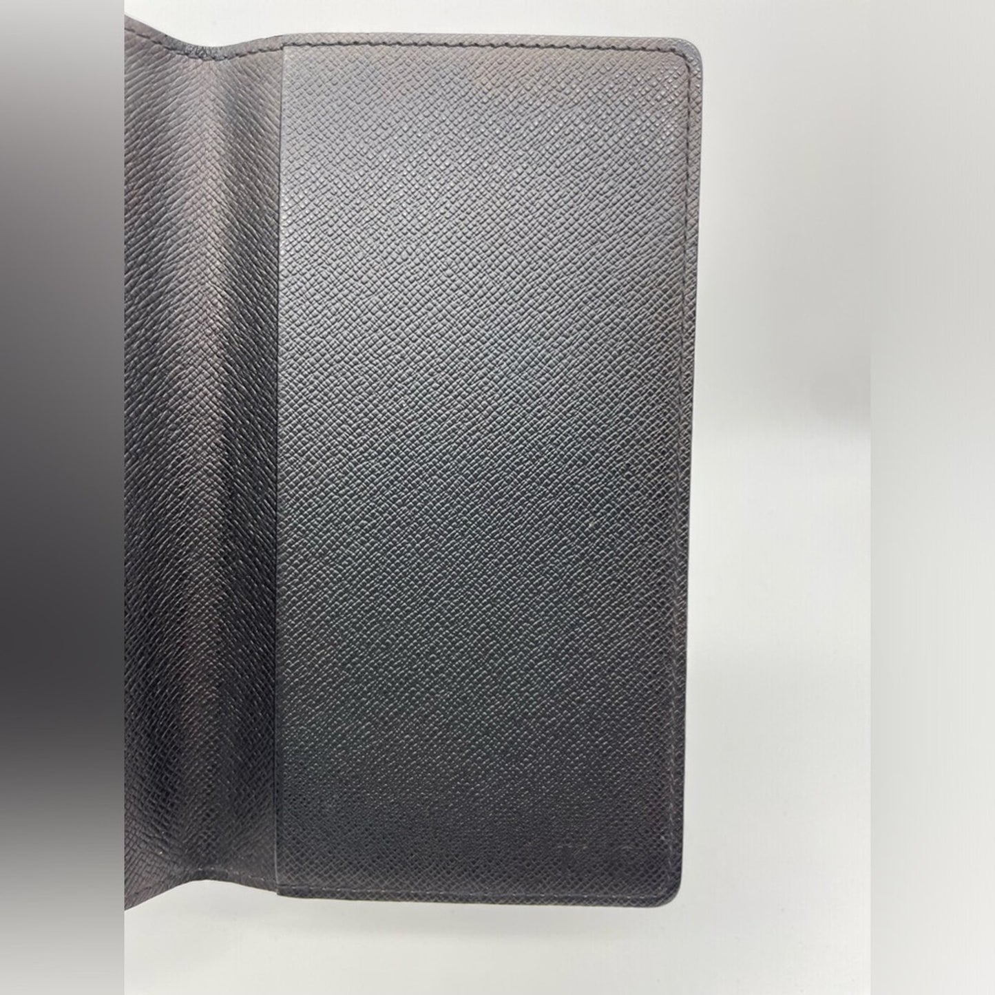 SOLD! Louis Vuitton Damier Graphite Checkbook Wallet