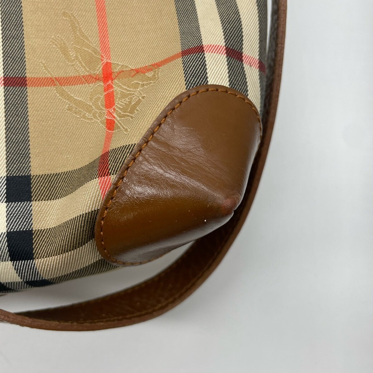 SOLD! Burberry Nova Print Tote Bag