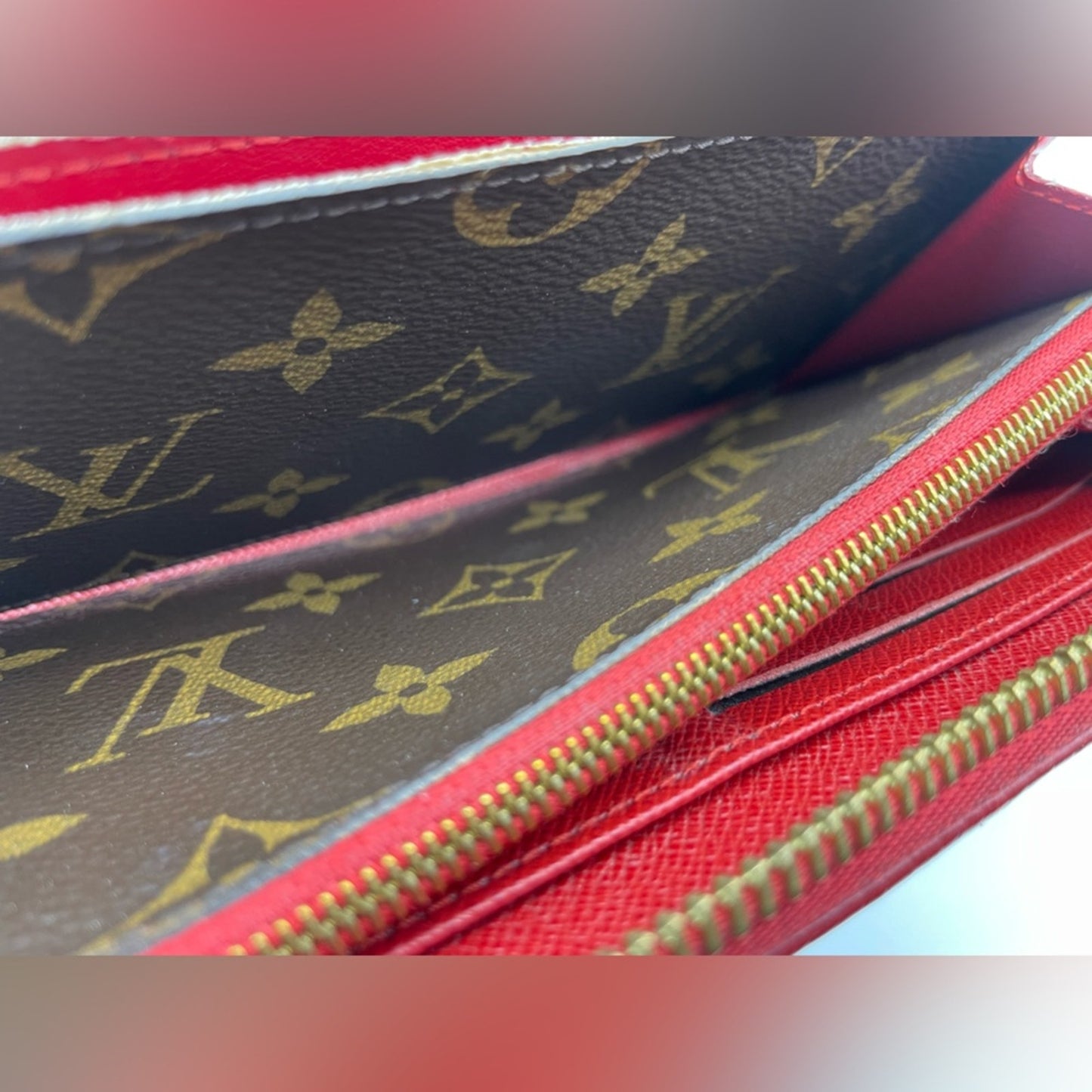 Louis Vuitton Monogram Long Zippy Wallet