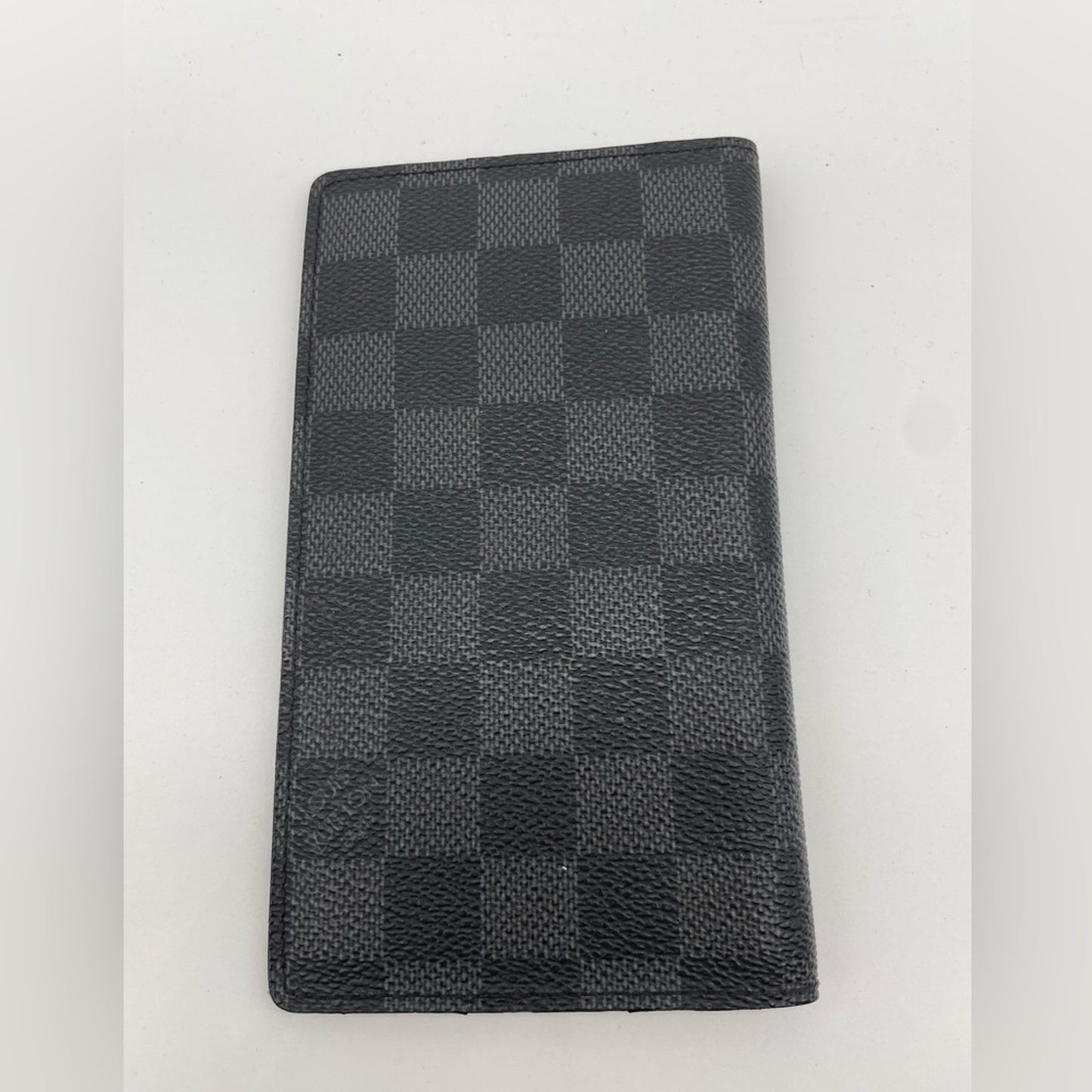 SOLD! Louis Vuitton Damier Graphite Checkbook Wallet