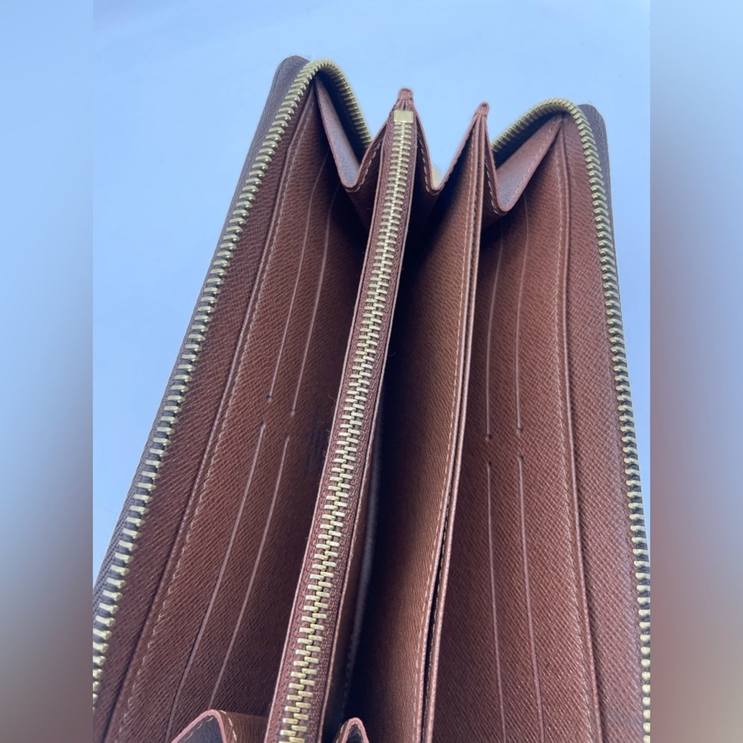 Louis Vuitton Monogram Long Zippy Wallet