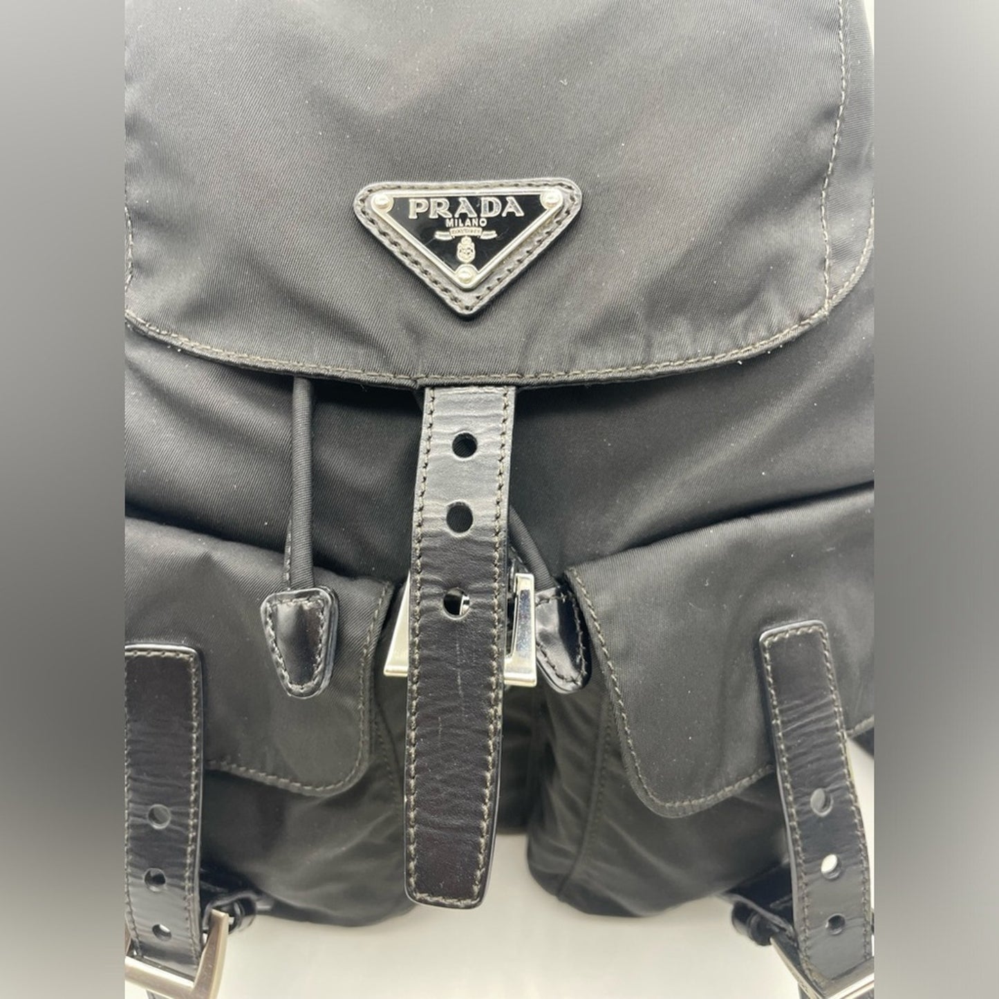 SOLD! Prada Nylon Backpack Bag