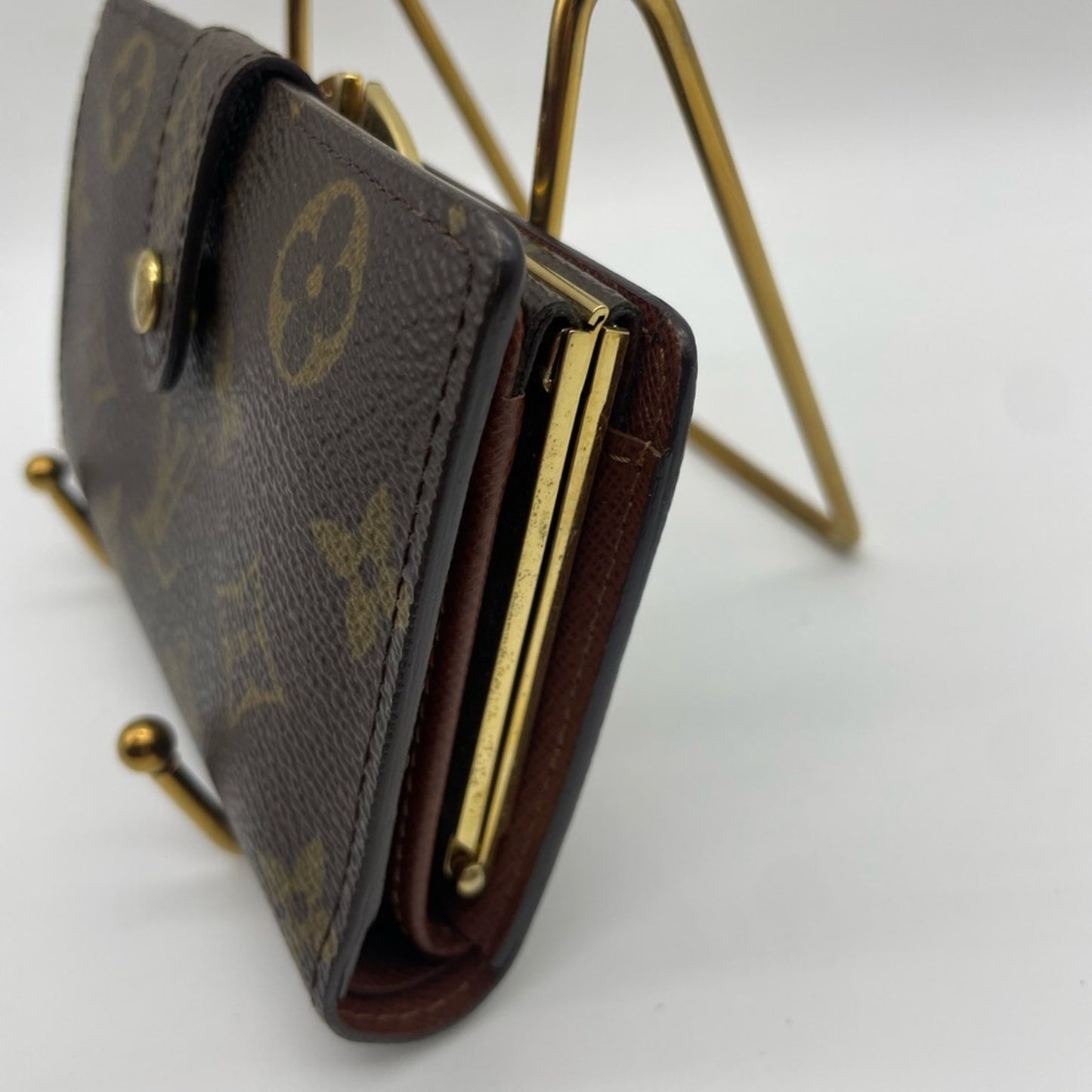 Louis Vuitton Monogram Kisslock Wallet