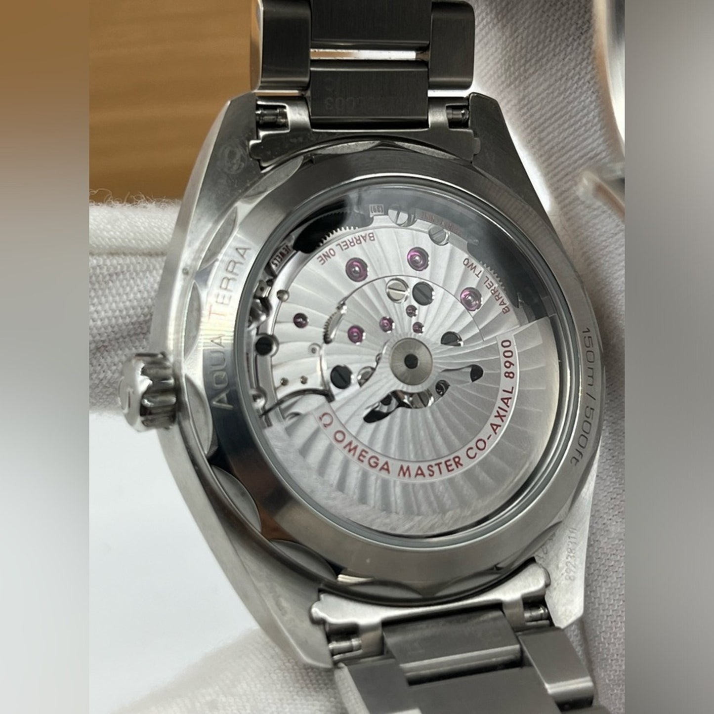 SOLD! Omega Seamaster Aqua Terra Co-Axial Master Chronometer Watch