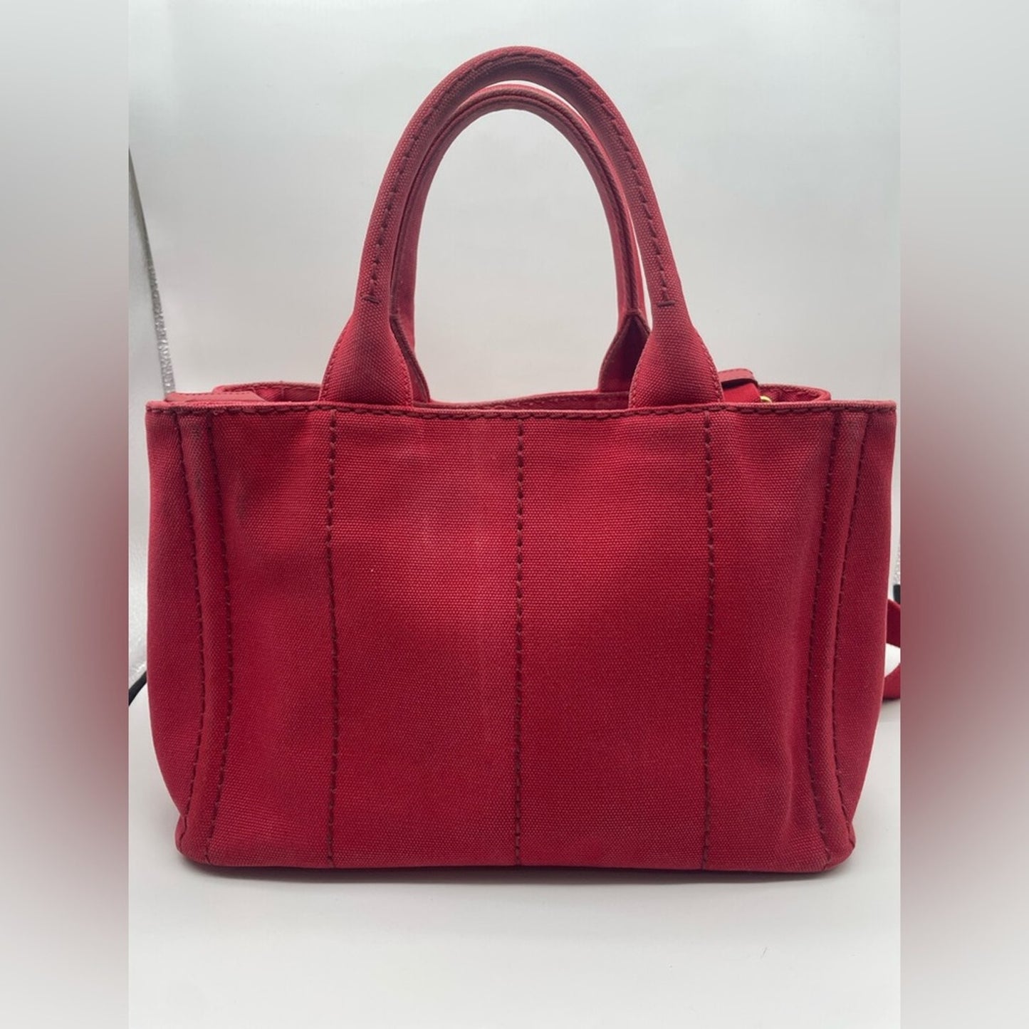Prada Canapa Two Way Bag