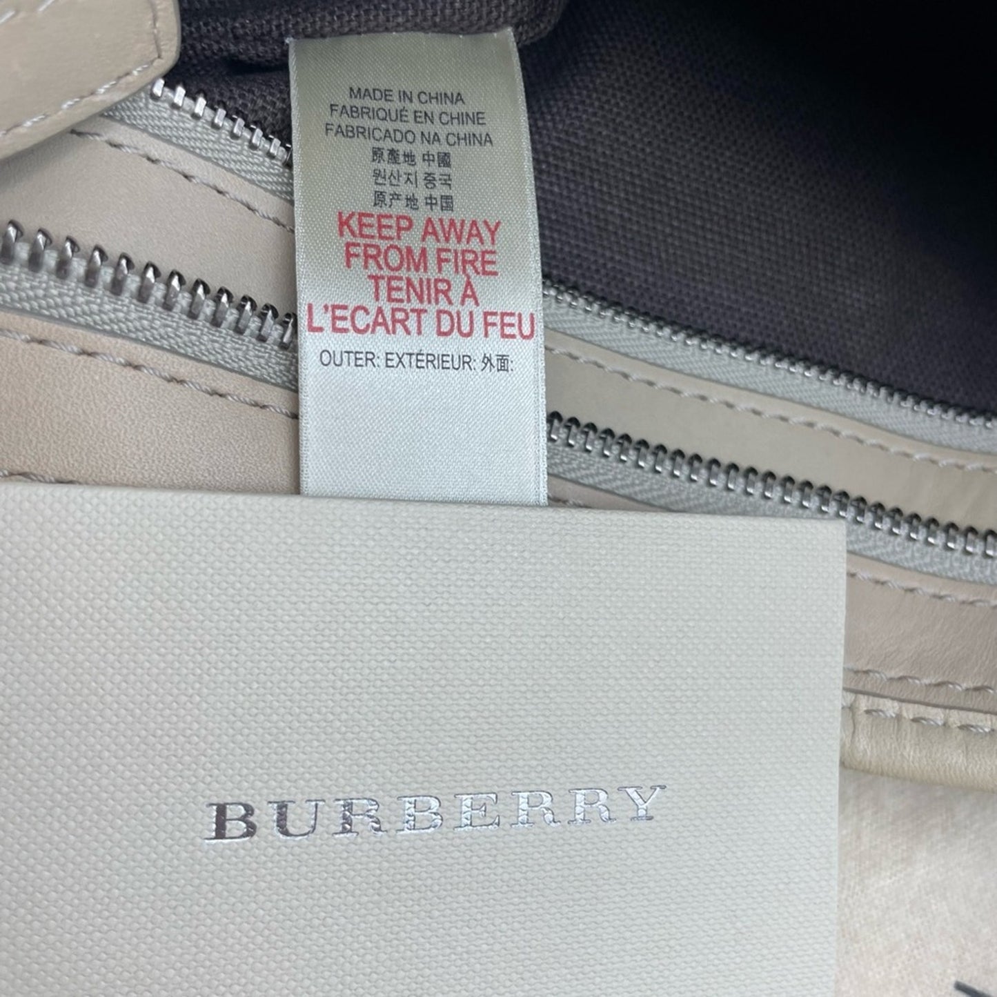 SOLD! Burberry Nova Print Sling Bag