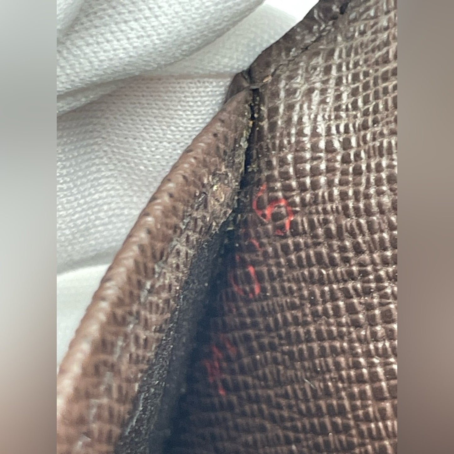 SOLD! Louis Vuitton Damier Card Case Wallet