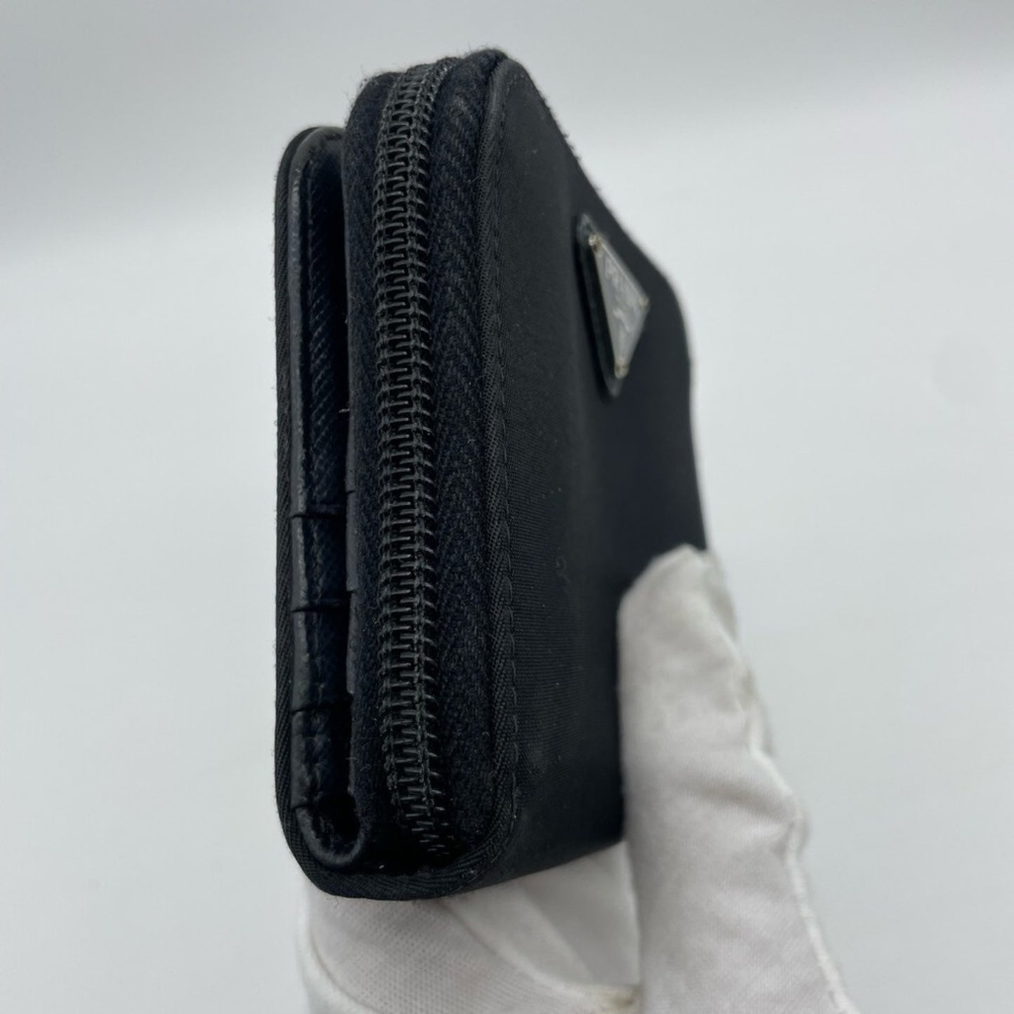 SOLD! Prada Nylon Short Zippy Wallet