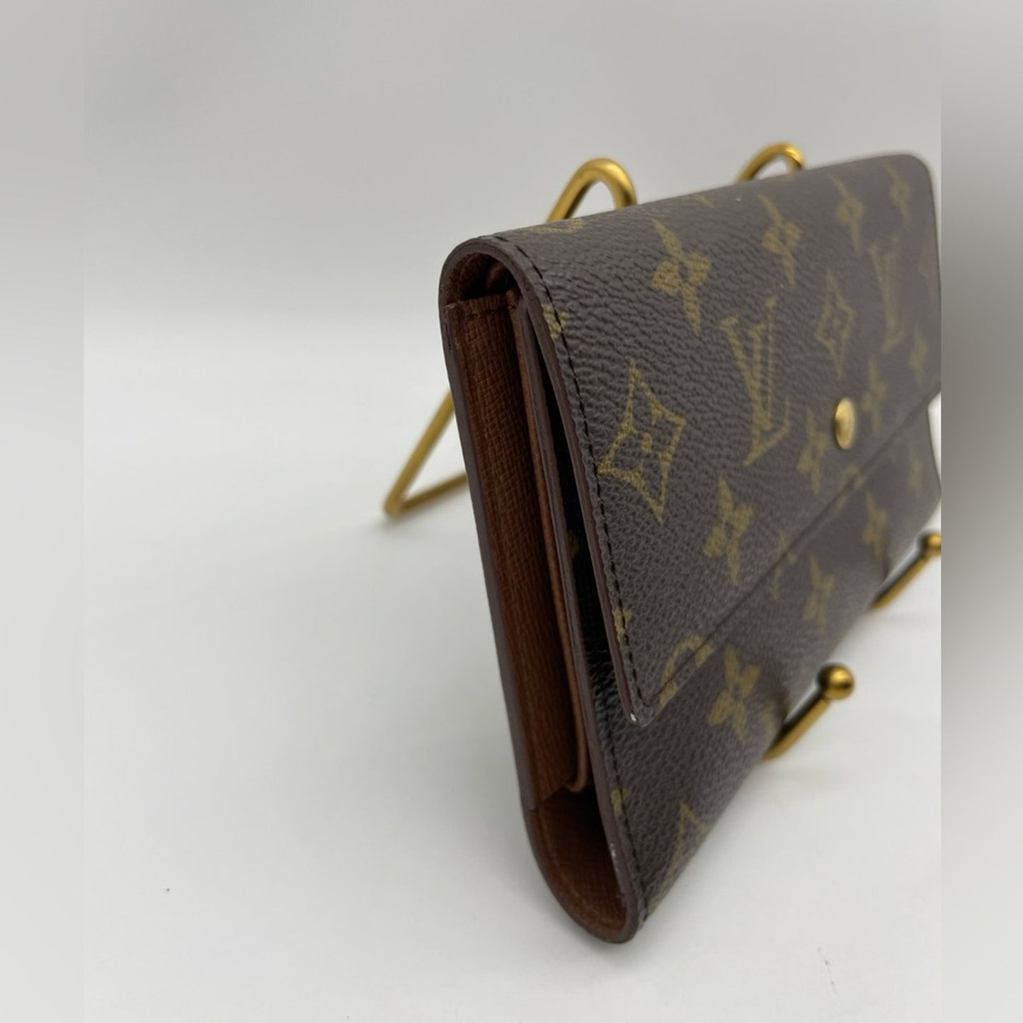 SOLD! Louis Vuitton Monogram Trifold Wallet