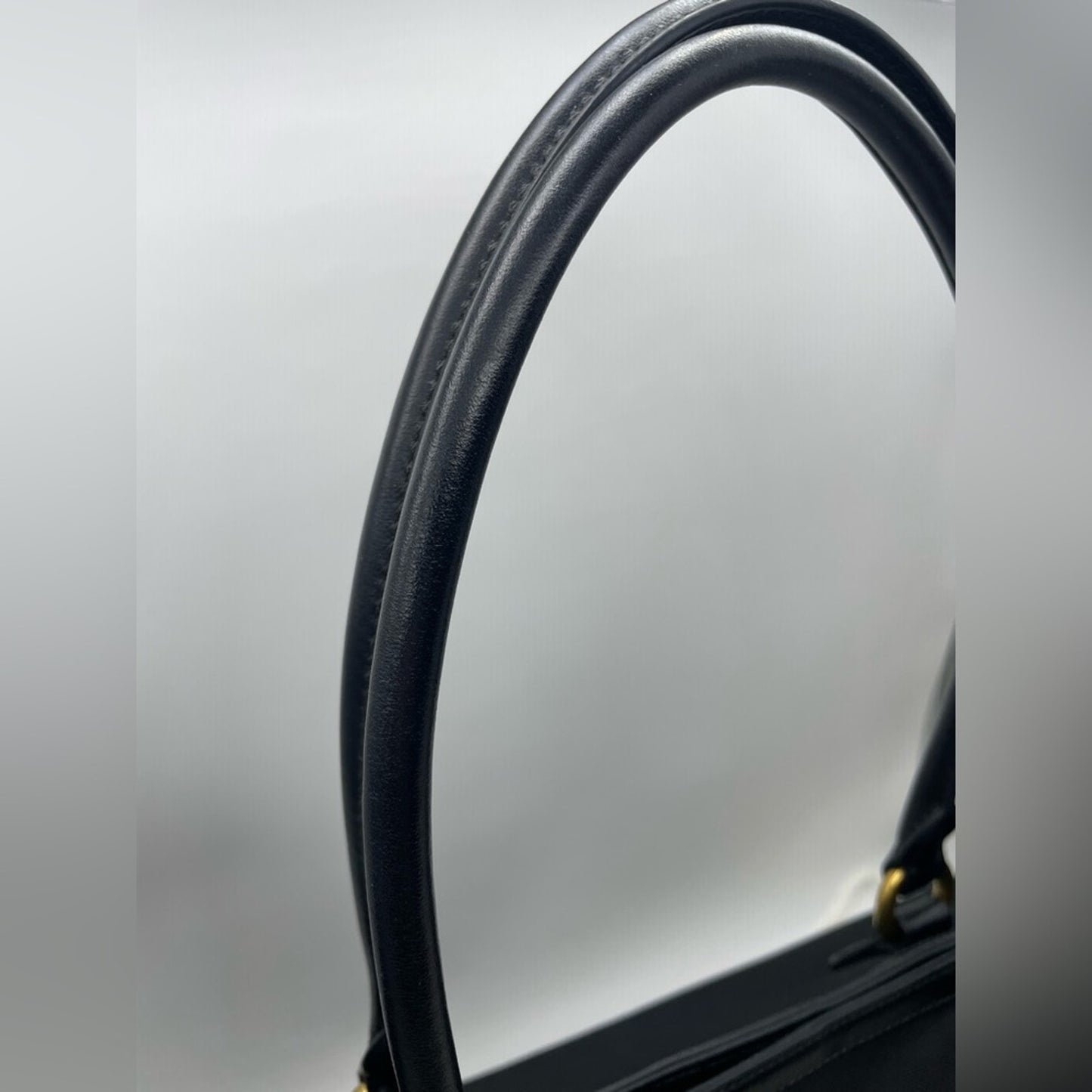 SOLD! Prada Canvas Black Tote Bag