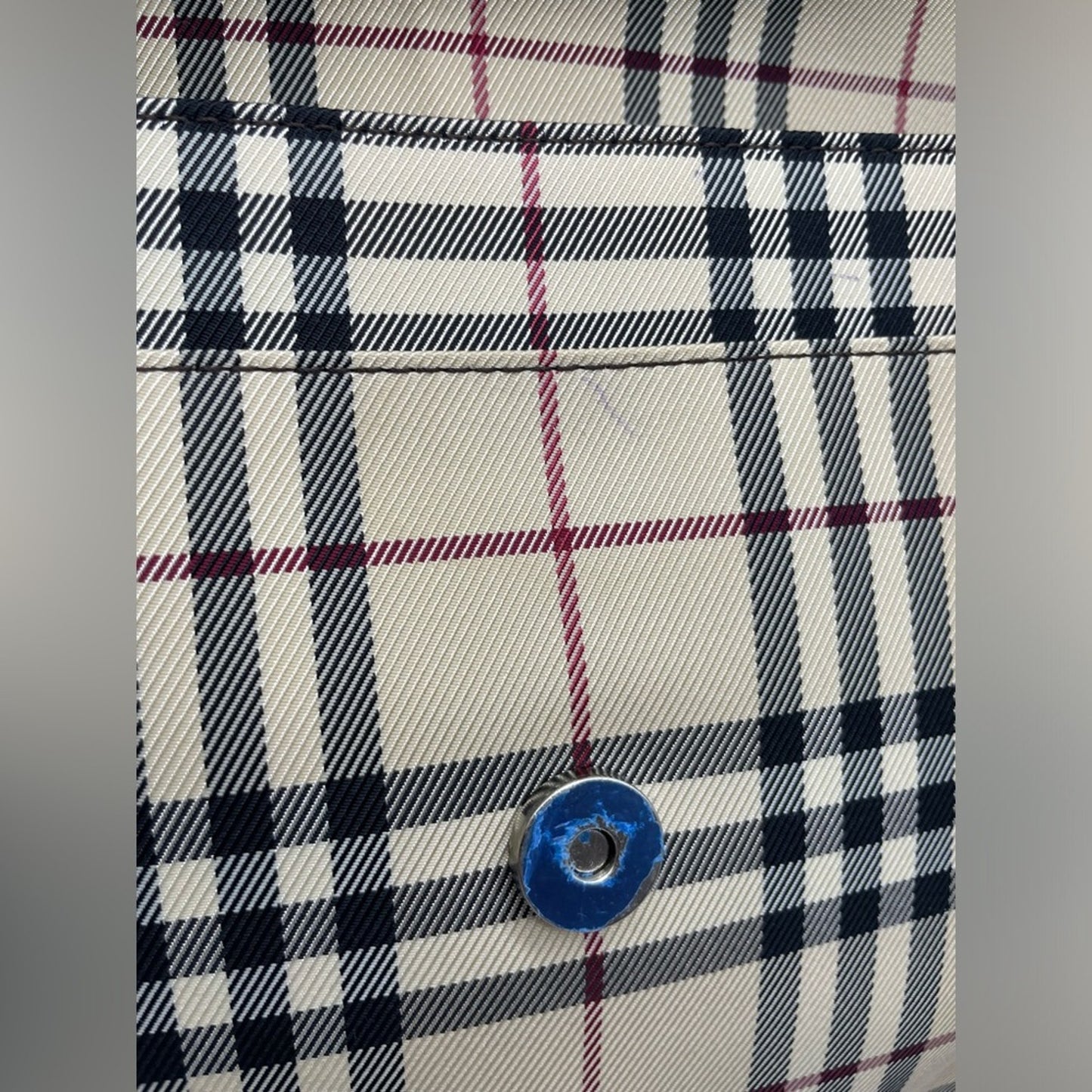 SOLD! Burberry Flap Nova Print Sling Bag