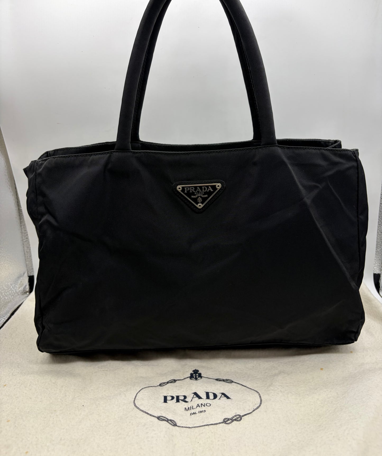 Prada Nylon Hand Bag