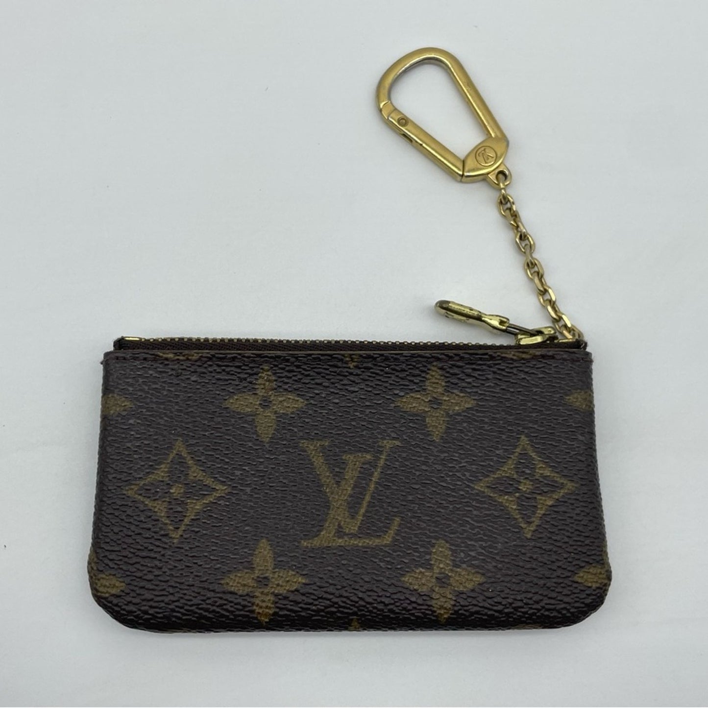Louis Vuitton Monogram Cles Coin Pouch Wallet