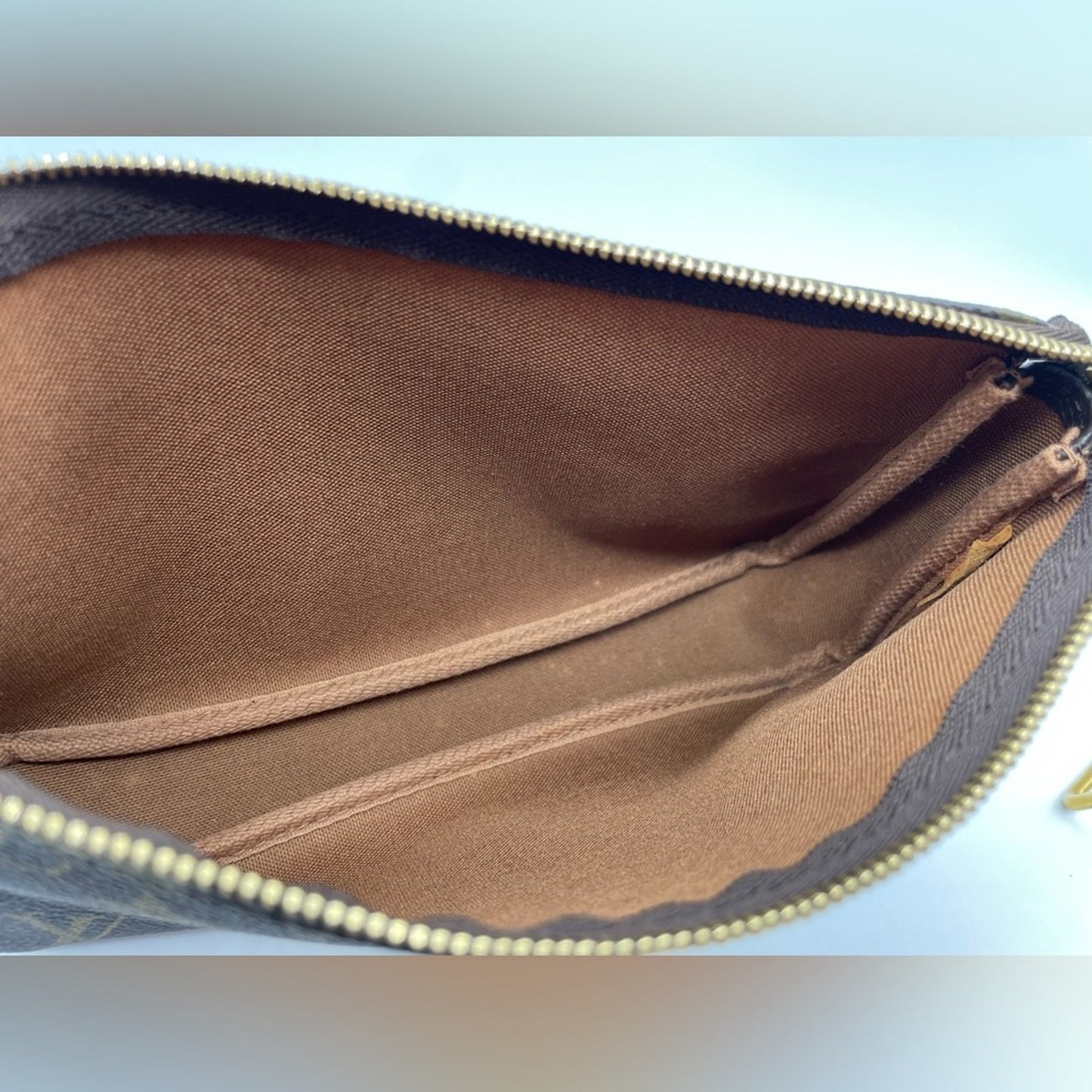 SOLD! Louis Vuitton Monogram Pochette Bag