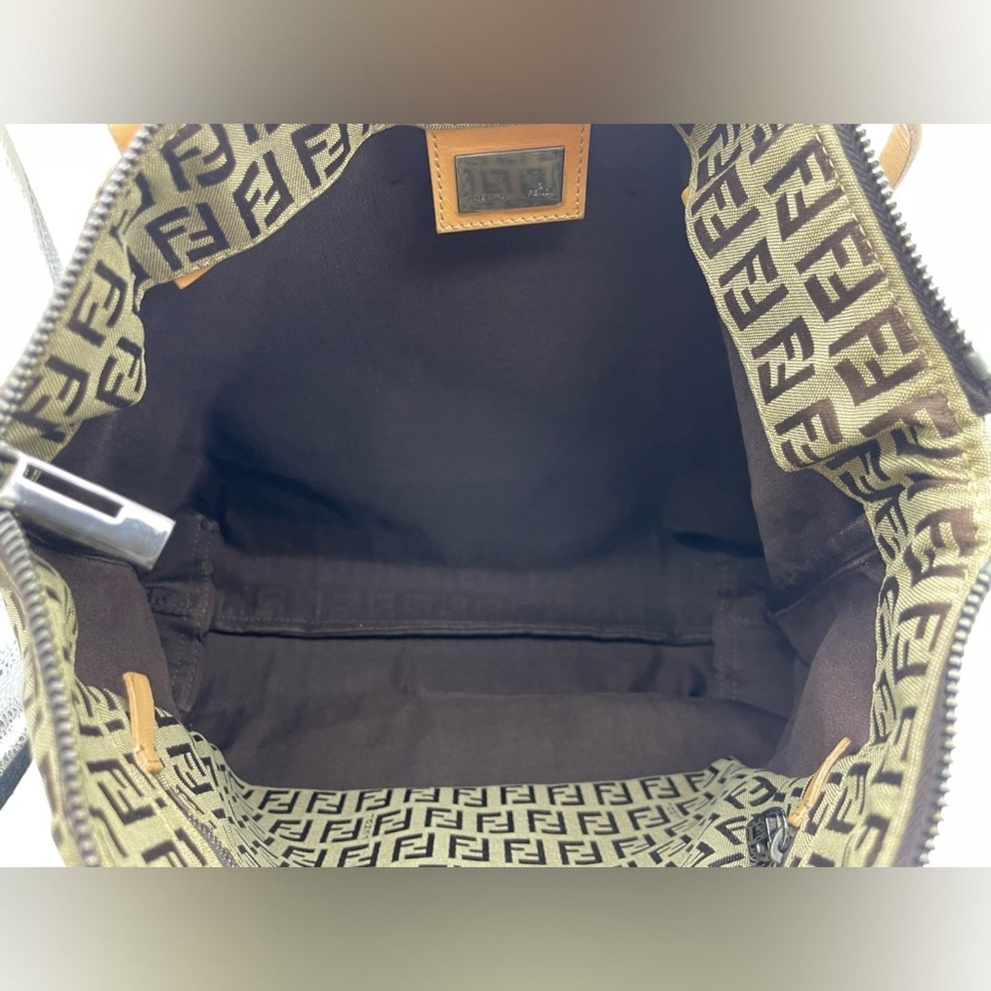 Fendi Zucchino Tote Bag
