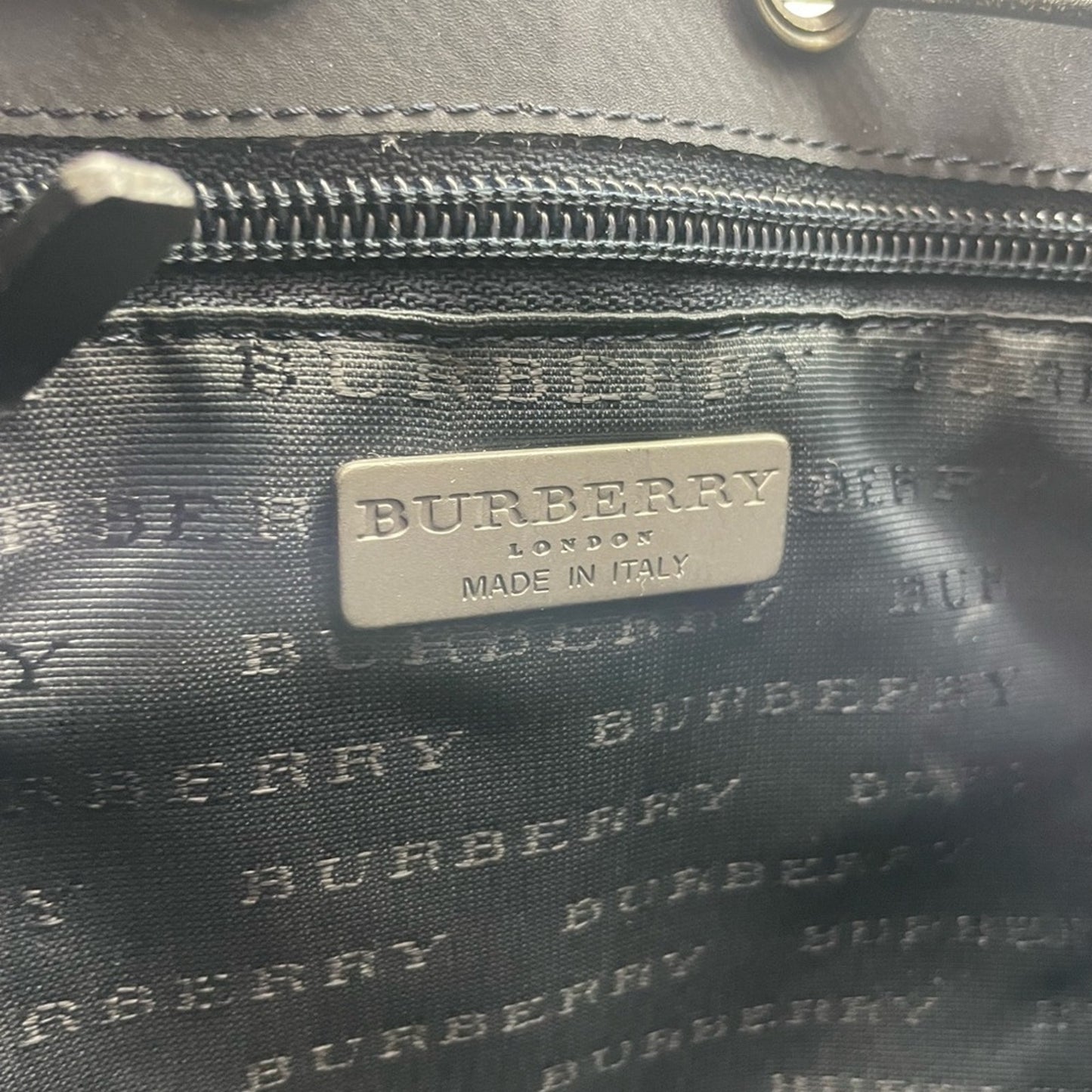 Burberry Nova Print Shoulder Bucket Bag