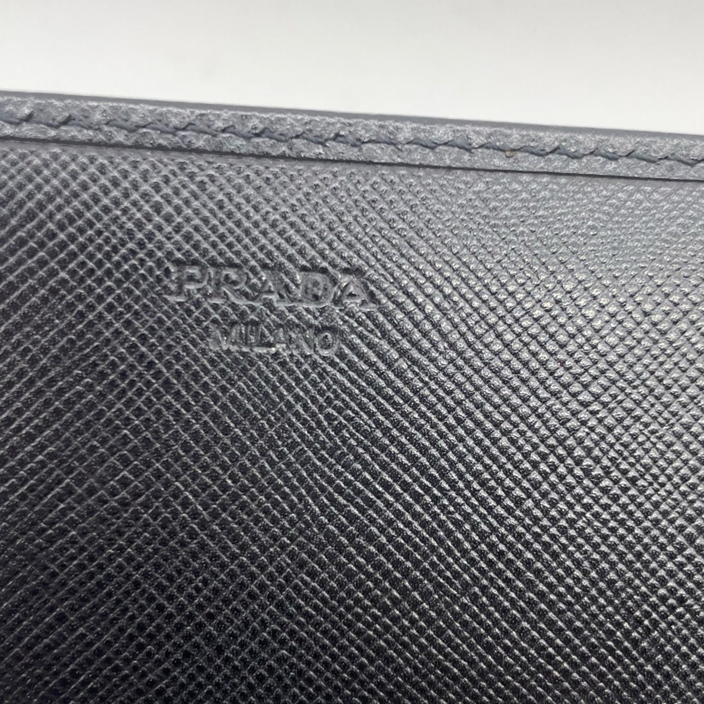SOLD! Prada Saffiano Leather Bifold Wallet