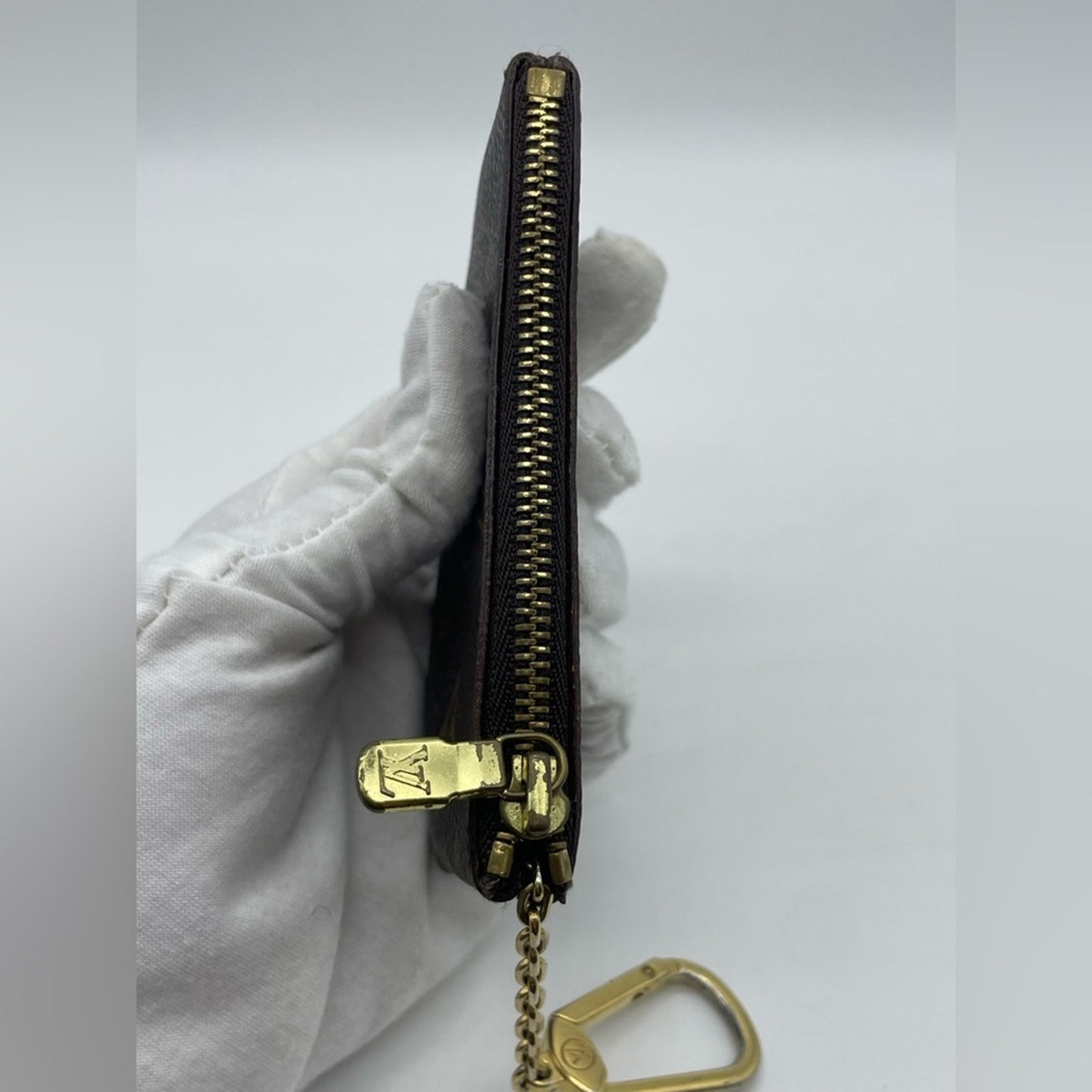 Louis Vuitton Monogram Cles Coin Pouch Wallet