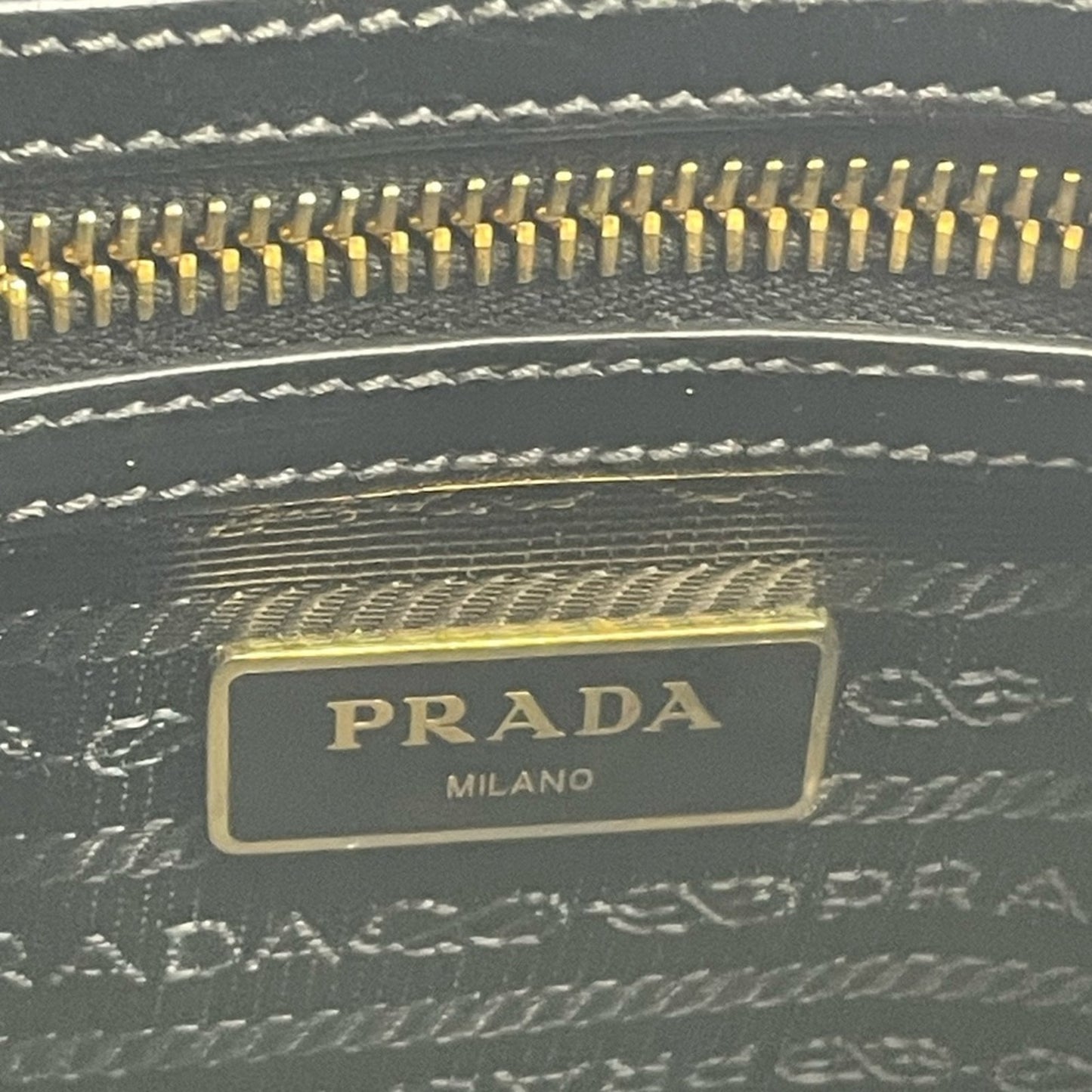 SOLD! Prada Canvas Black Tote Bag