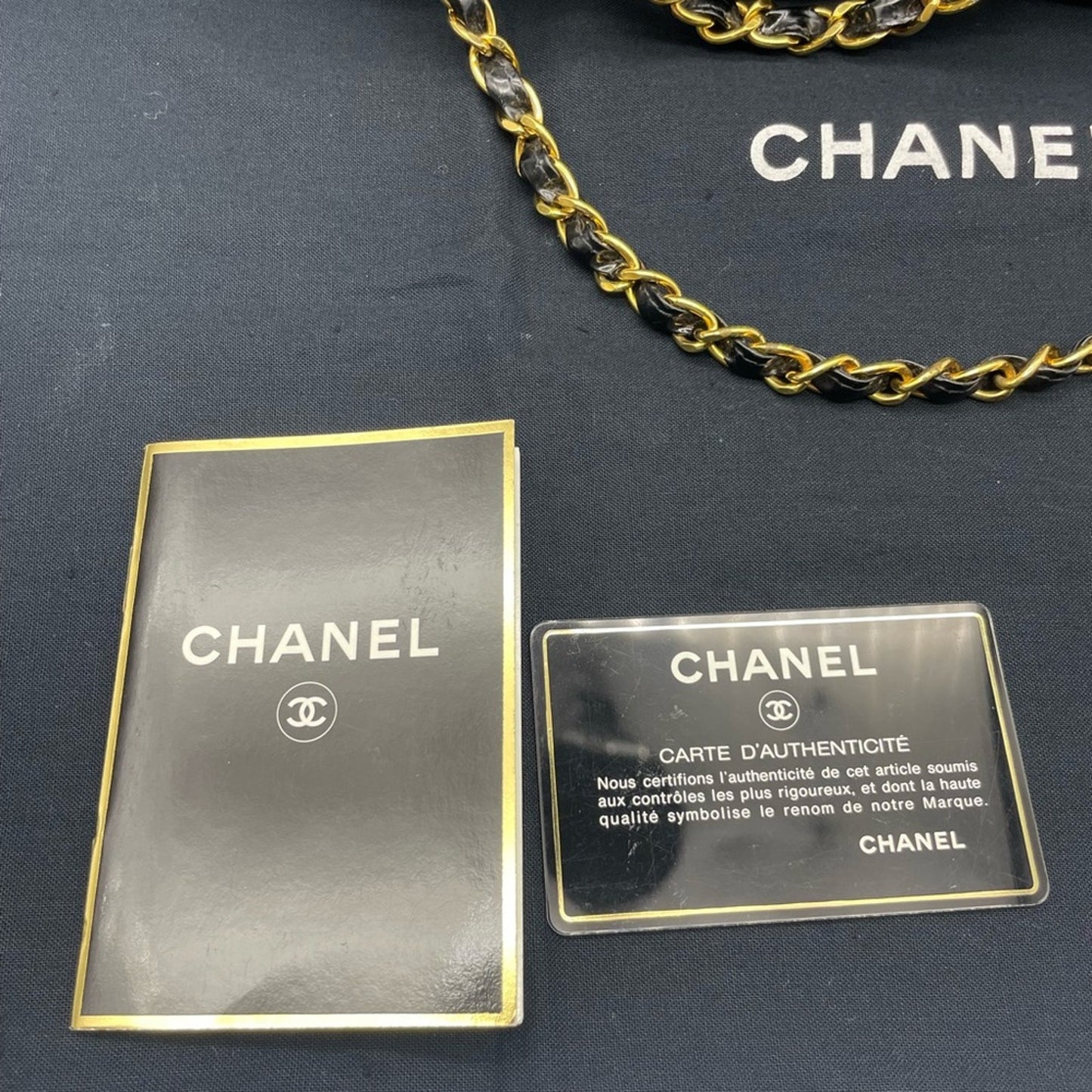 SOLD! Chanel Quilted Patent Leather Shoulder Bag