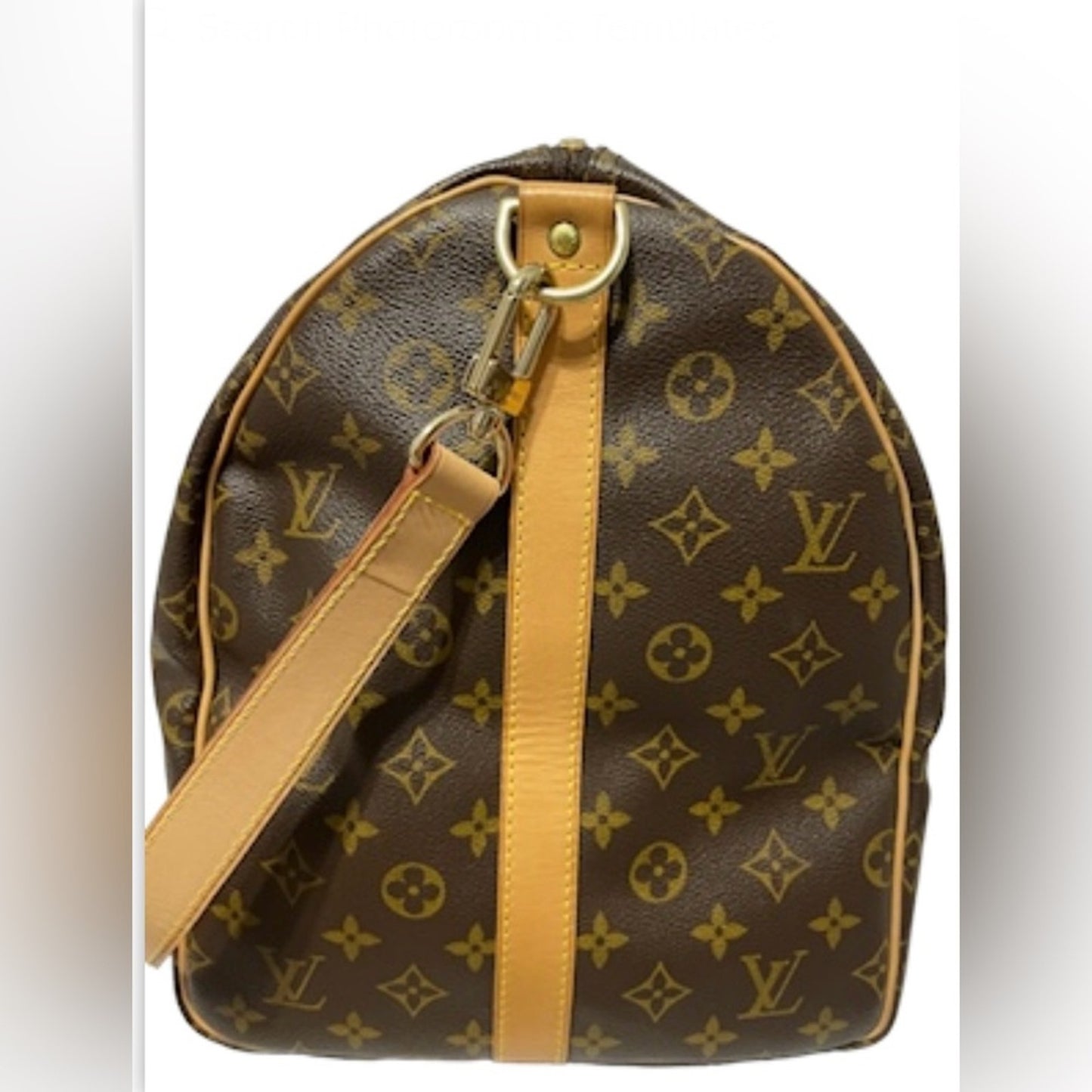 SOLD! Louis Vuitton Monogram Keepall Bandouliere