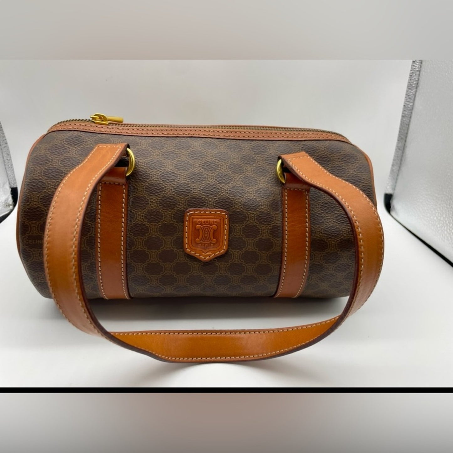 Celine Macadam Papillon Shoulder Bag