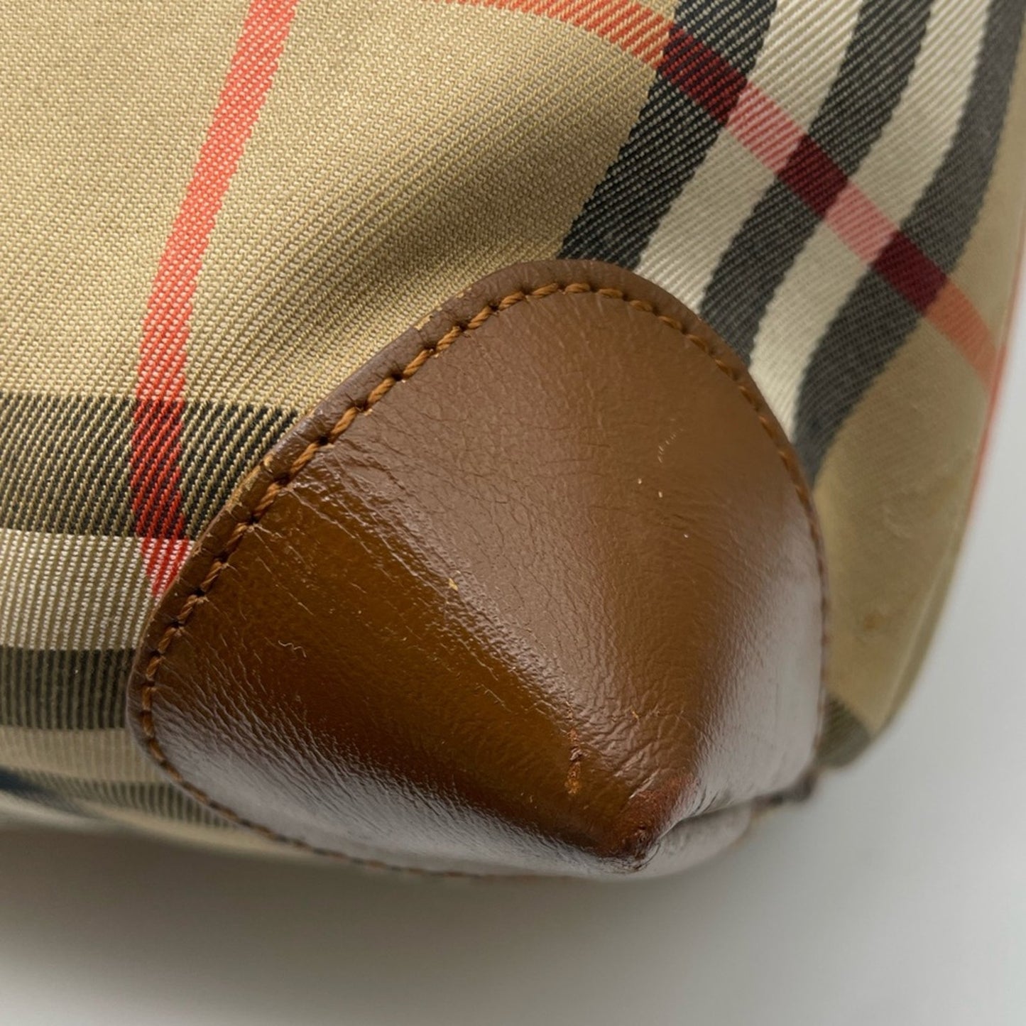SOLD! Burberry Nova Print Tote Bag