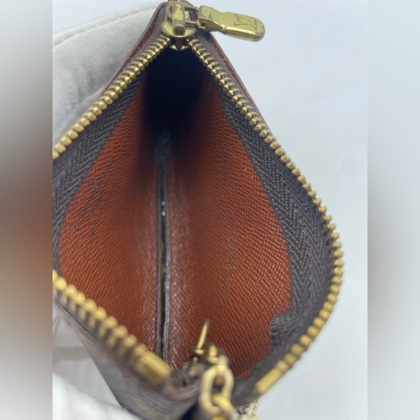 Louis Vuitton Monogram Cles Coin Pouch Wallet