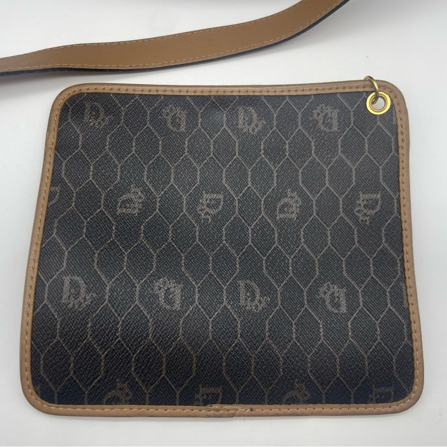 Christian Dior Honeycomb Bucket Sling Bag