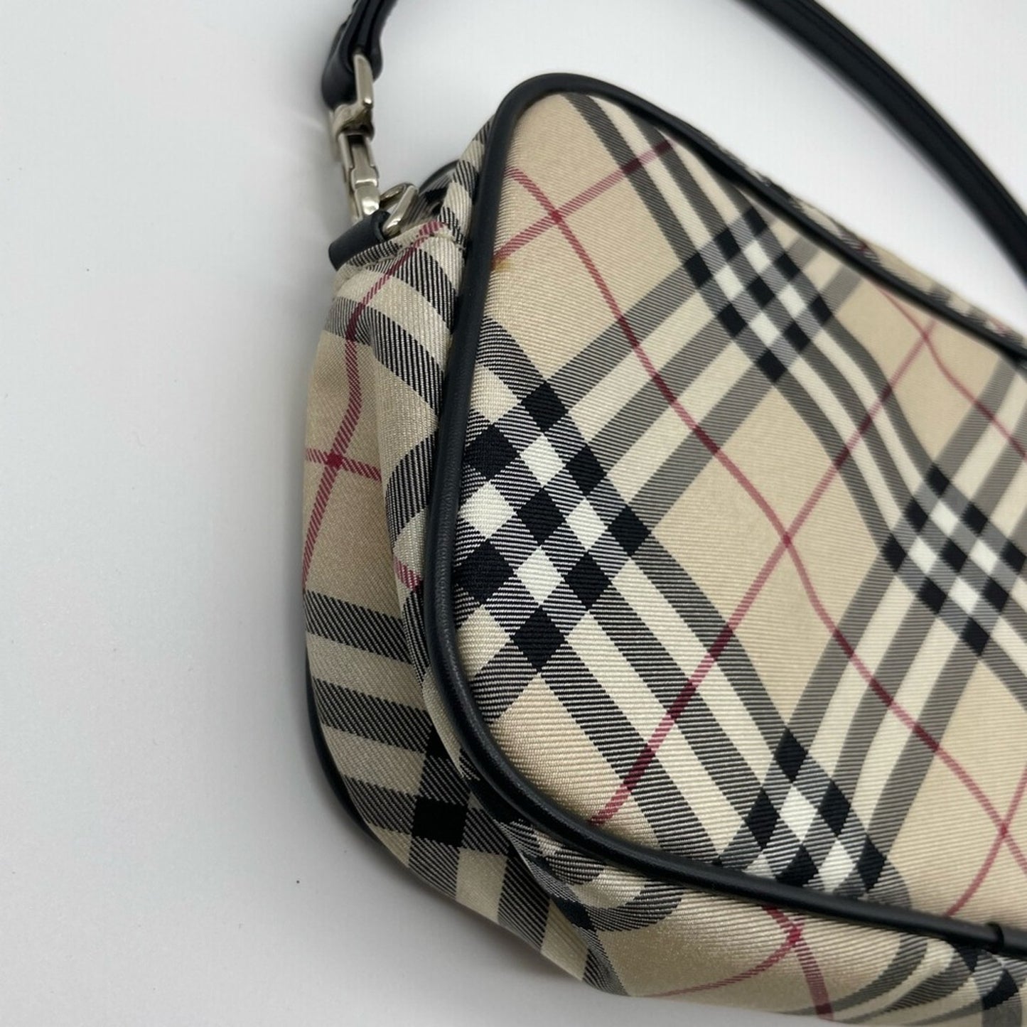 SOLD! Burberry Nova Print Pochette Bag