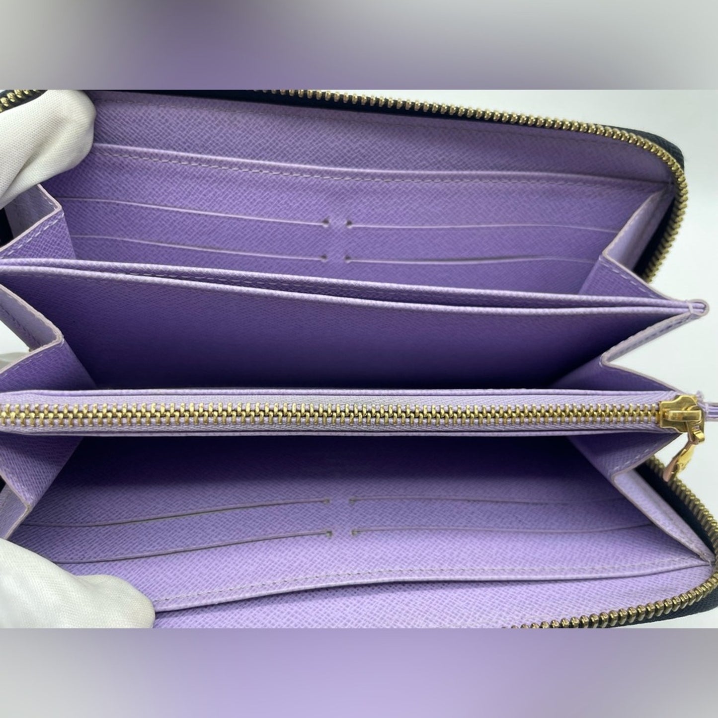 Louis Vuitton Multi Color Long Zippy Wallet