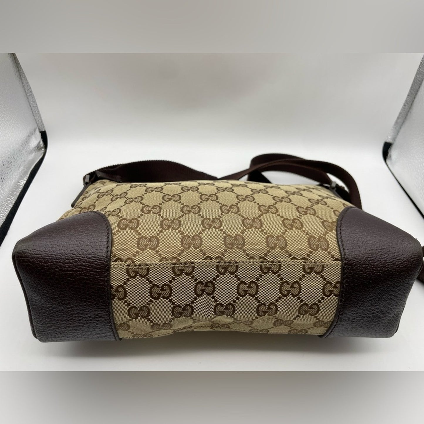 Gucci Canvas Crossbody Bag