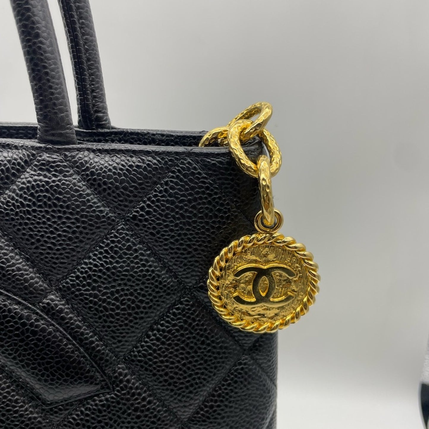 Chanel Medallion Caviar Bag