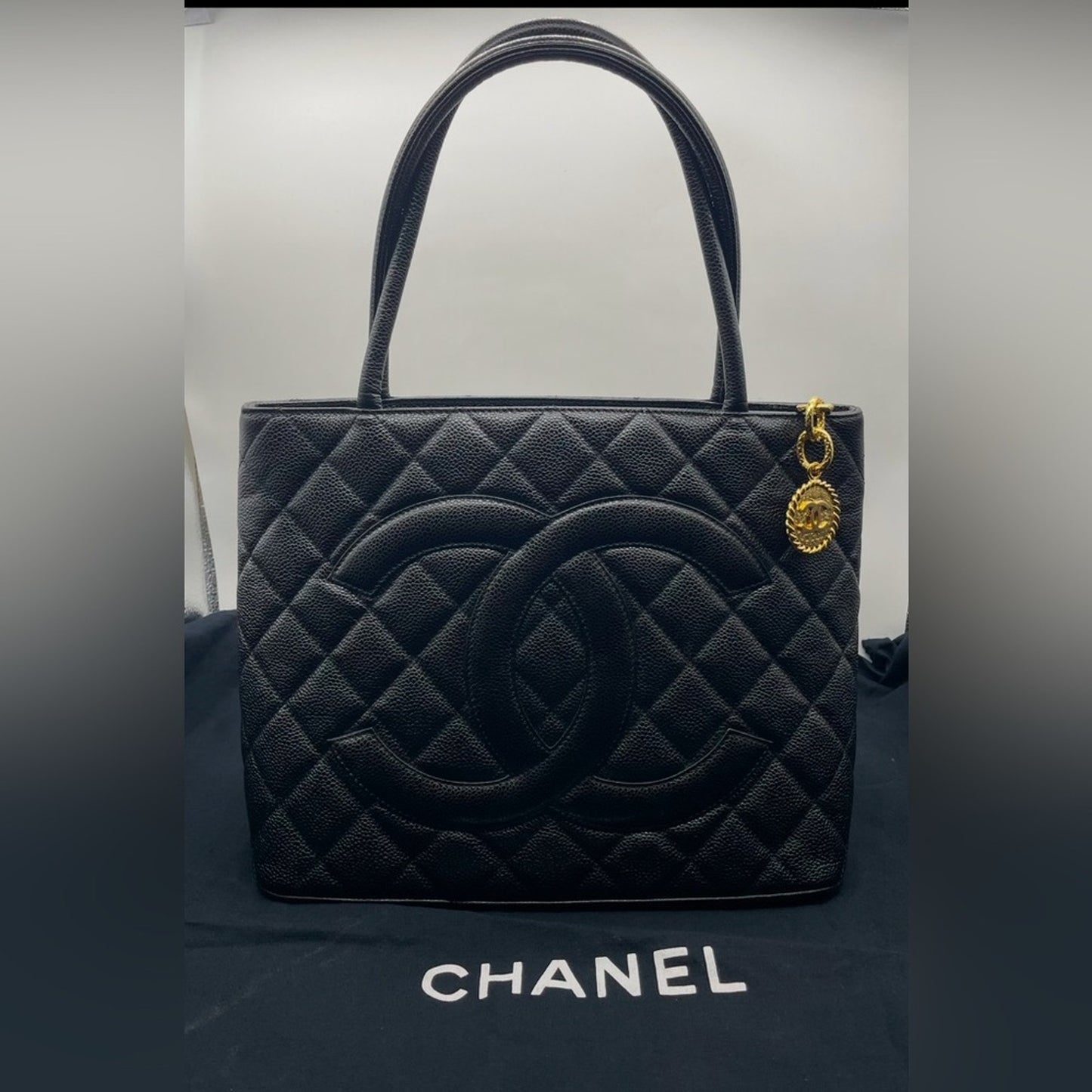 Chanel Medallion Caviar Bag