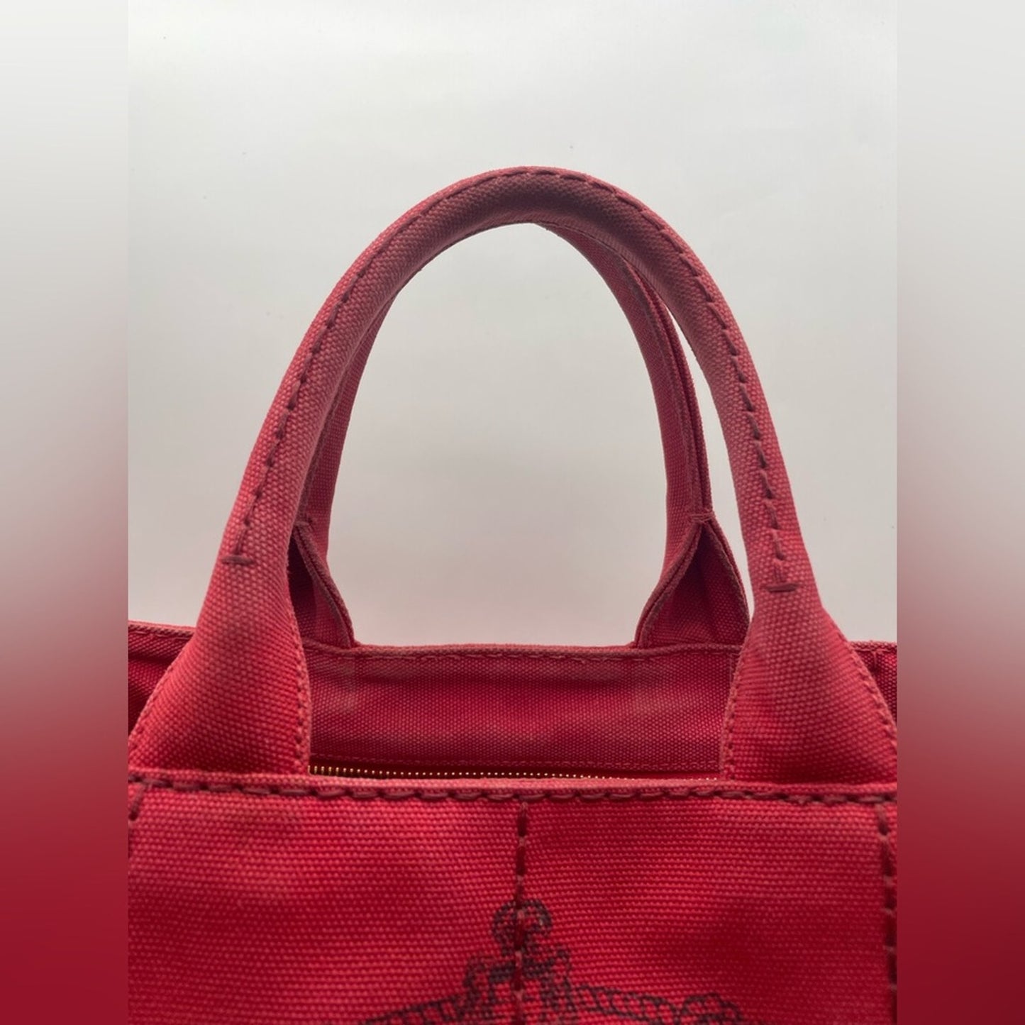 Prada Canapa Two Way Bag