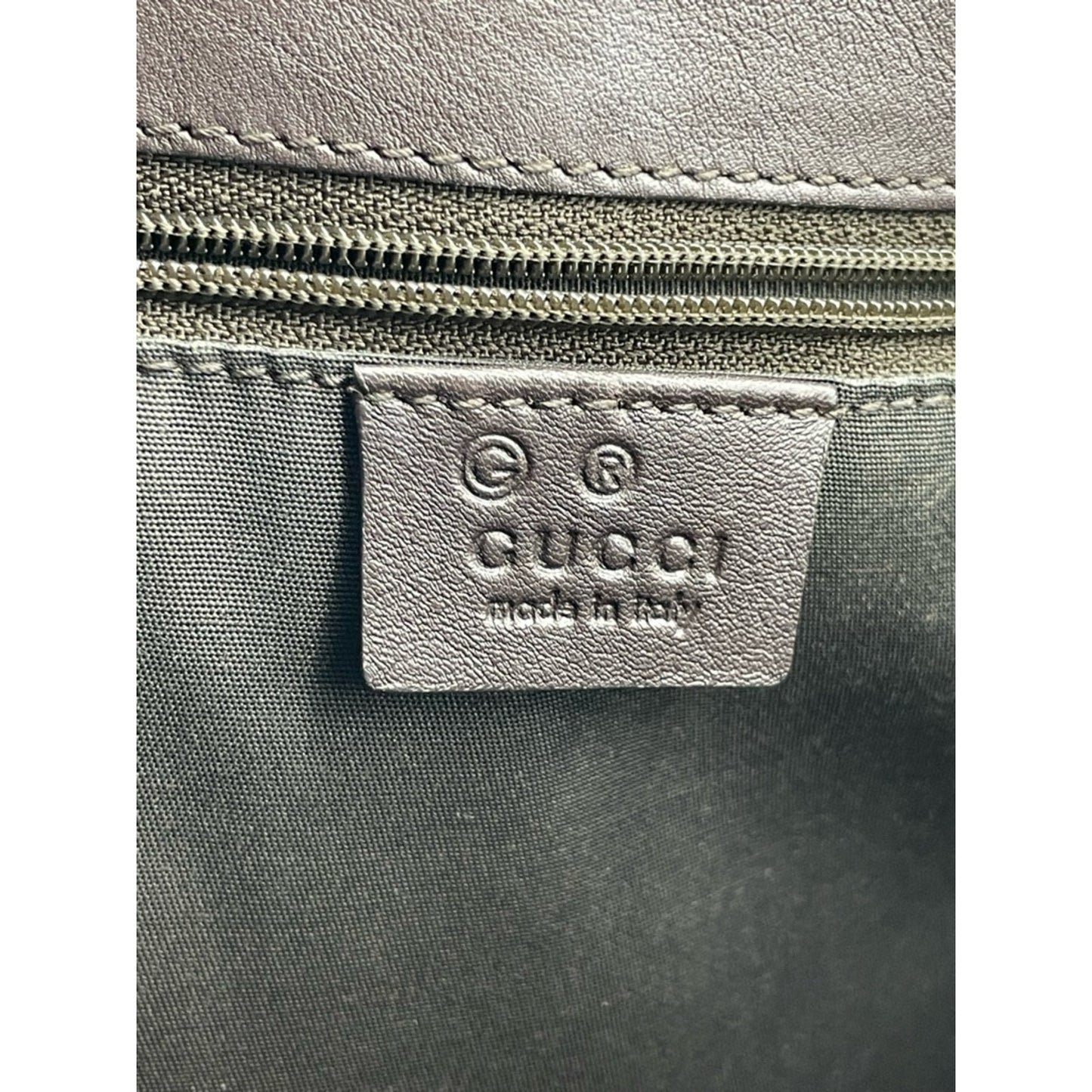 Gucci Canvas Horsebit Tote Bag