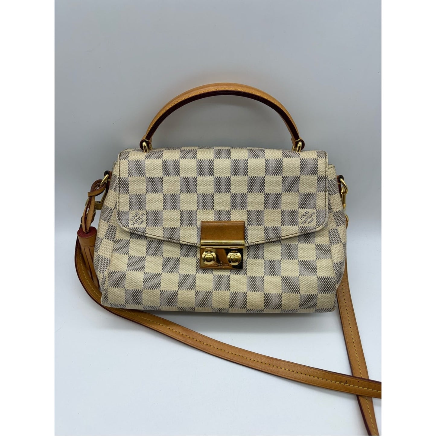 Louis Vuitton Damier Azur Croisette Bag