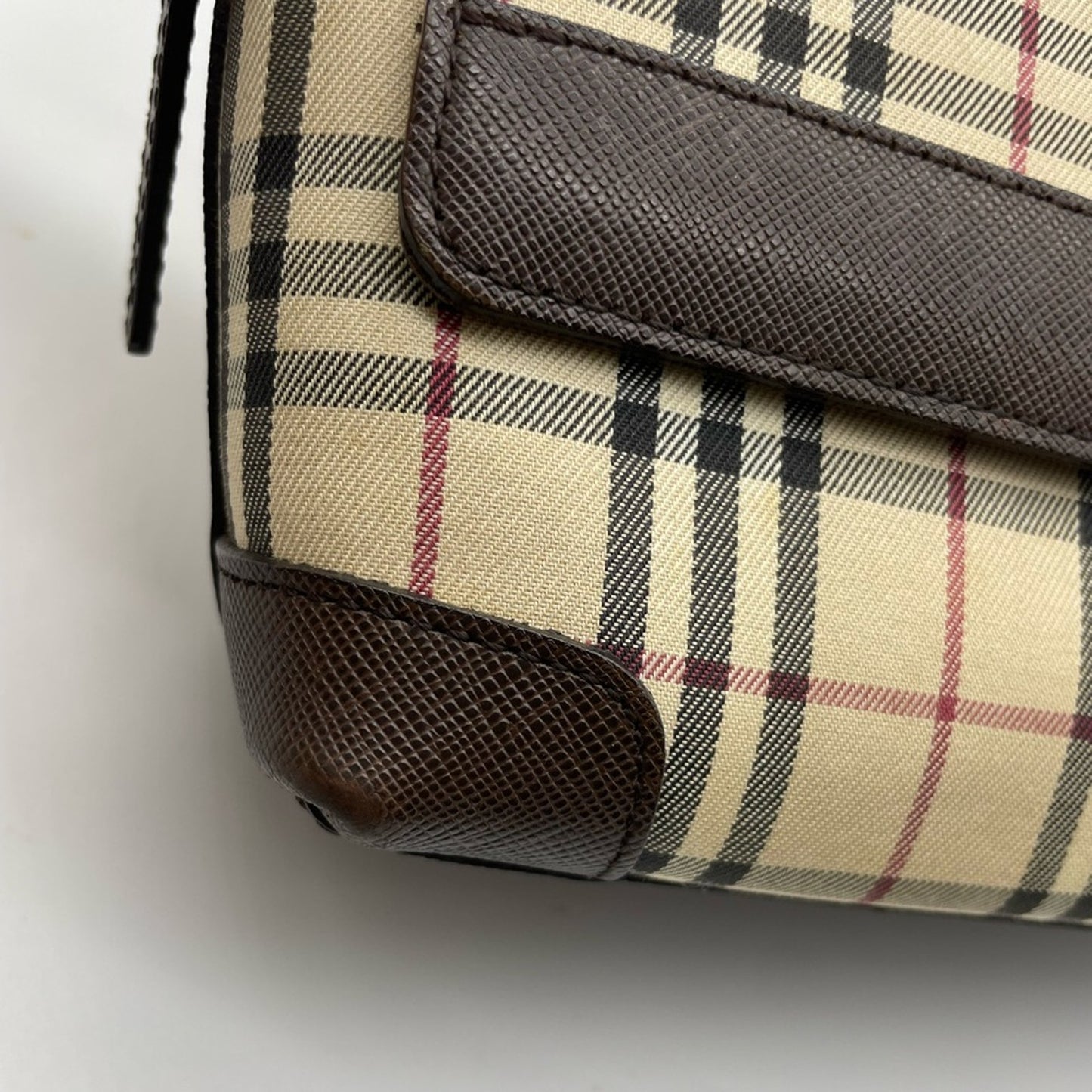 SOLD! Burberry Flap Nova Print Sling/Crossbody Bag