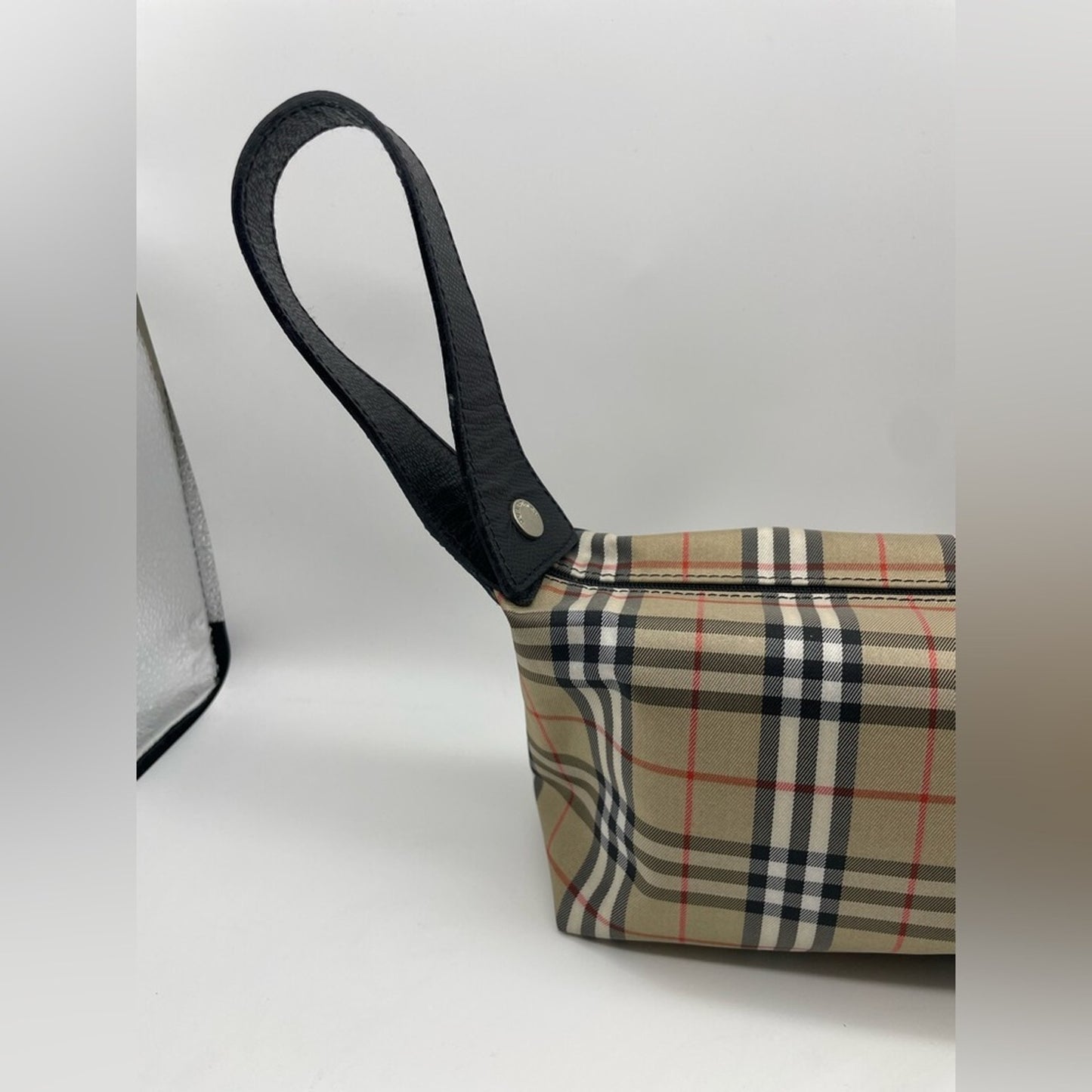 SOLD! Burberry Nova Print HandBag and Wrislet