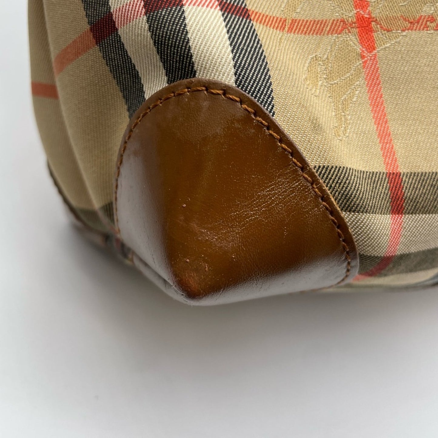 SOLD! Burberry Nova Print Tote Bag