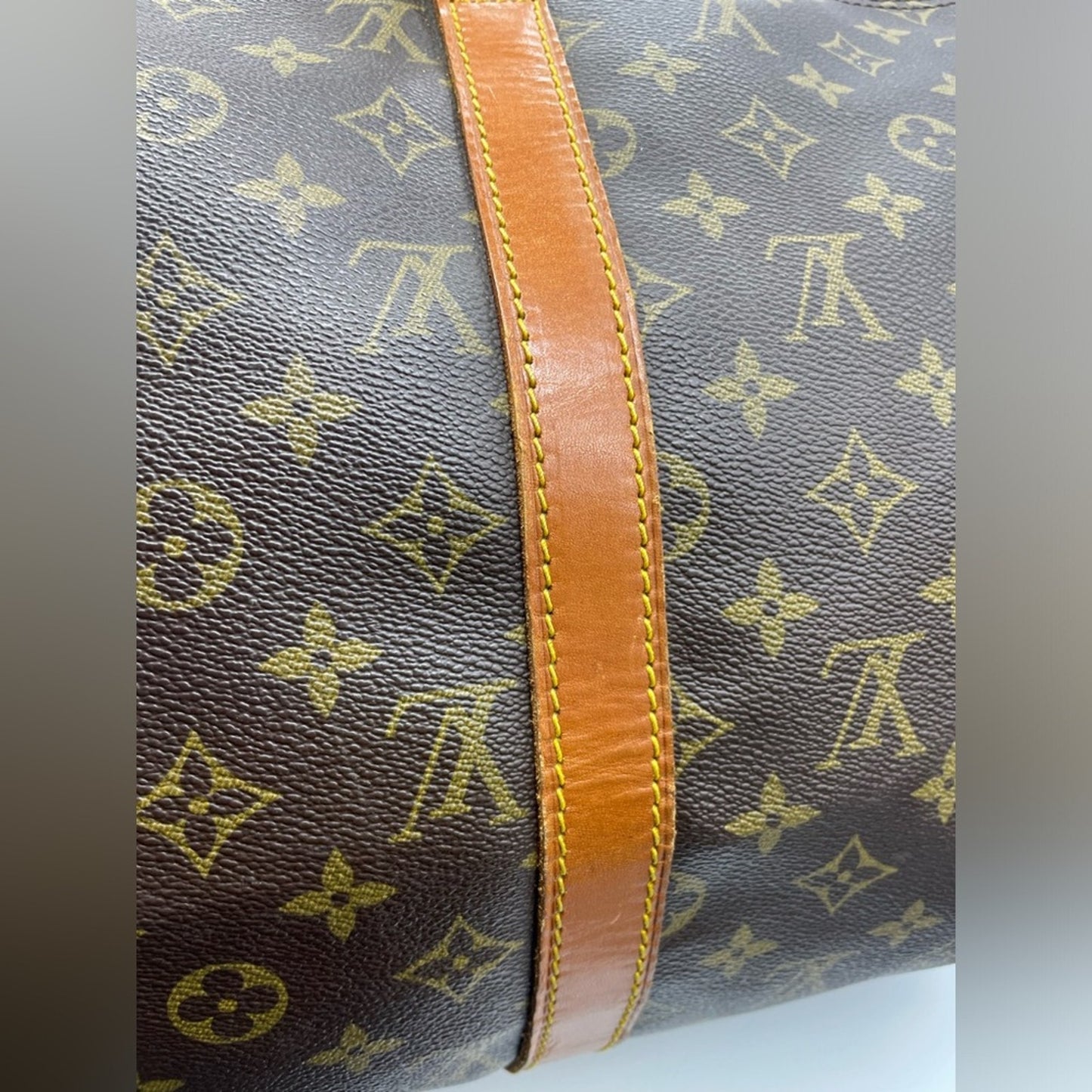 SOLD! Louis Vuitton Monogram Keepall Bandouliere 50