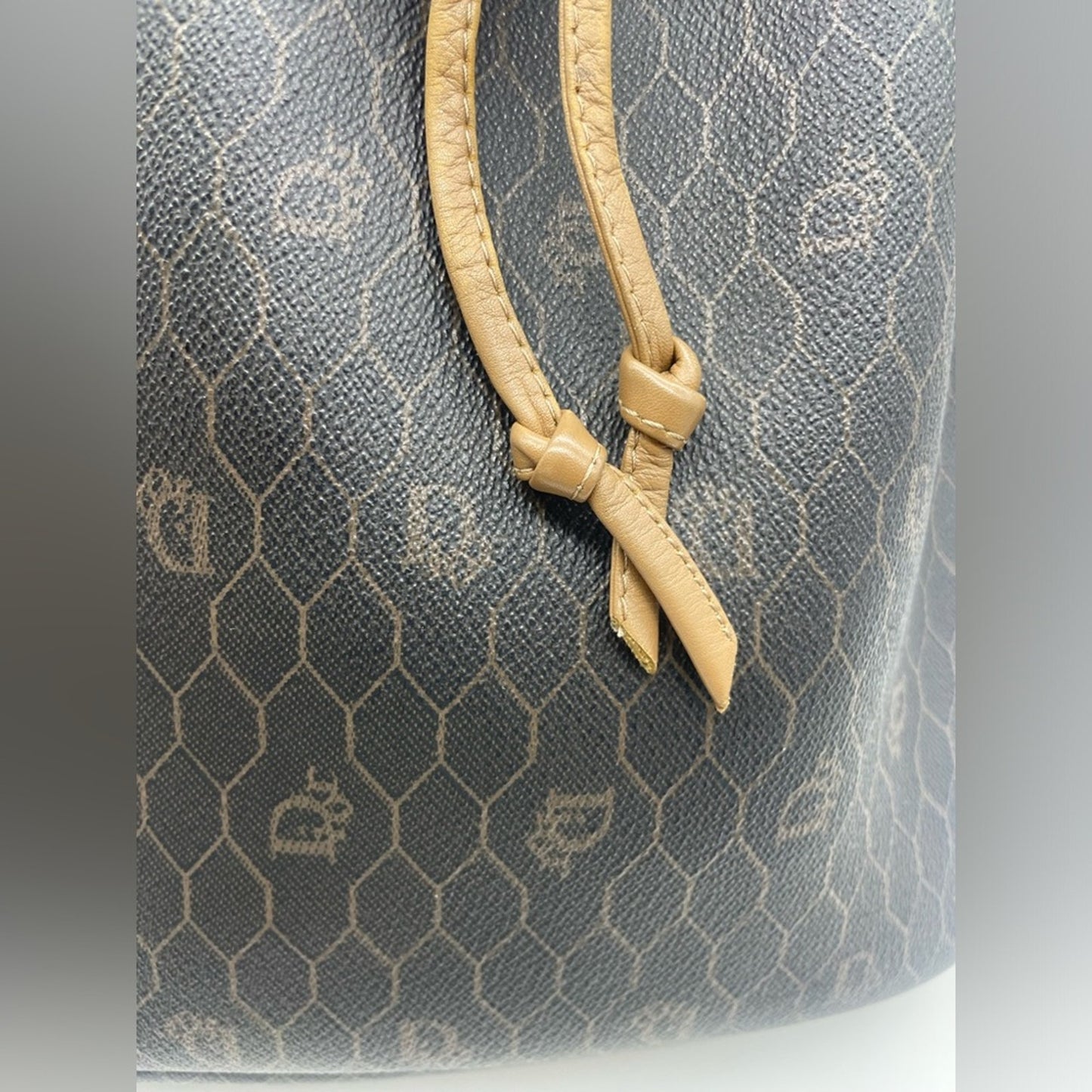 Christian Dior Honeycomb Bucket Sling Bag