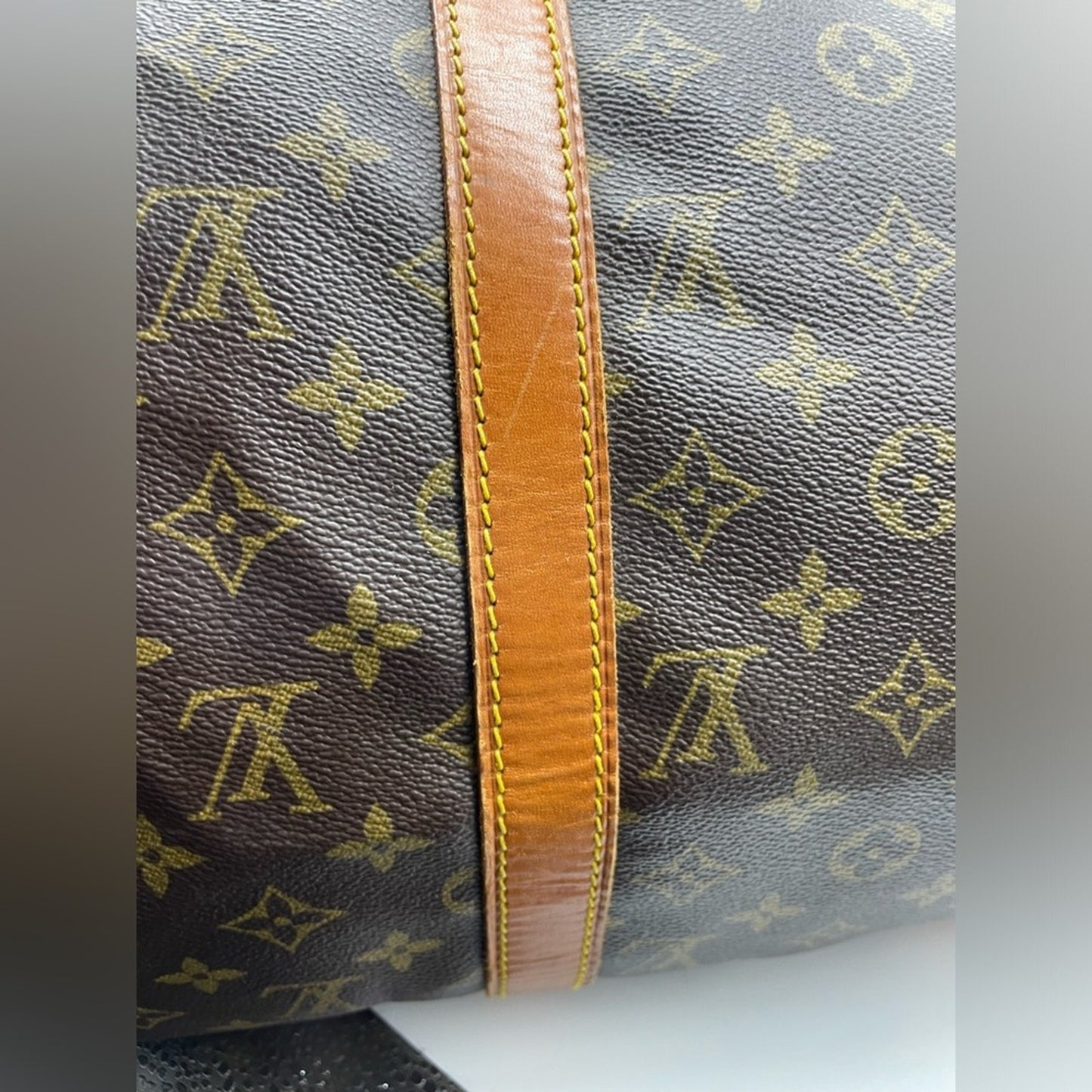 SOLD! Louis Vuitton Monogram Keepall Bandouliere 50